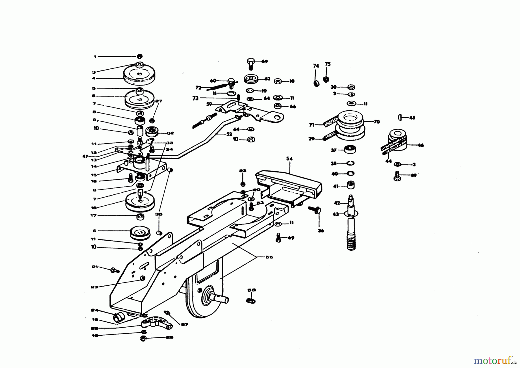 AL-KO Gartentechnik Balkenmäher BM 5001 R 10/1998 - 05/2000 Seite 1