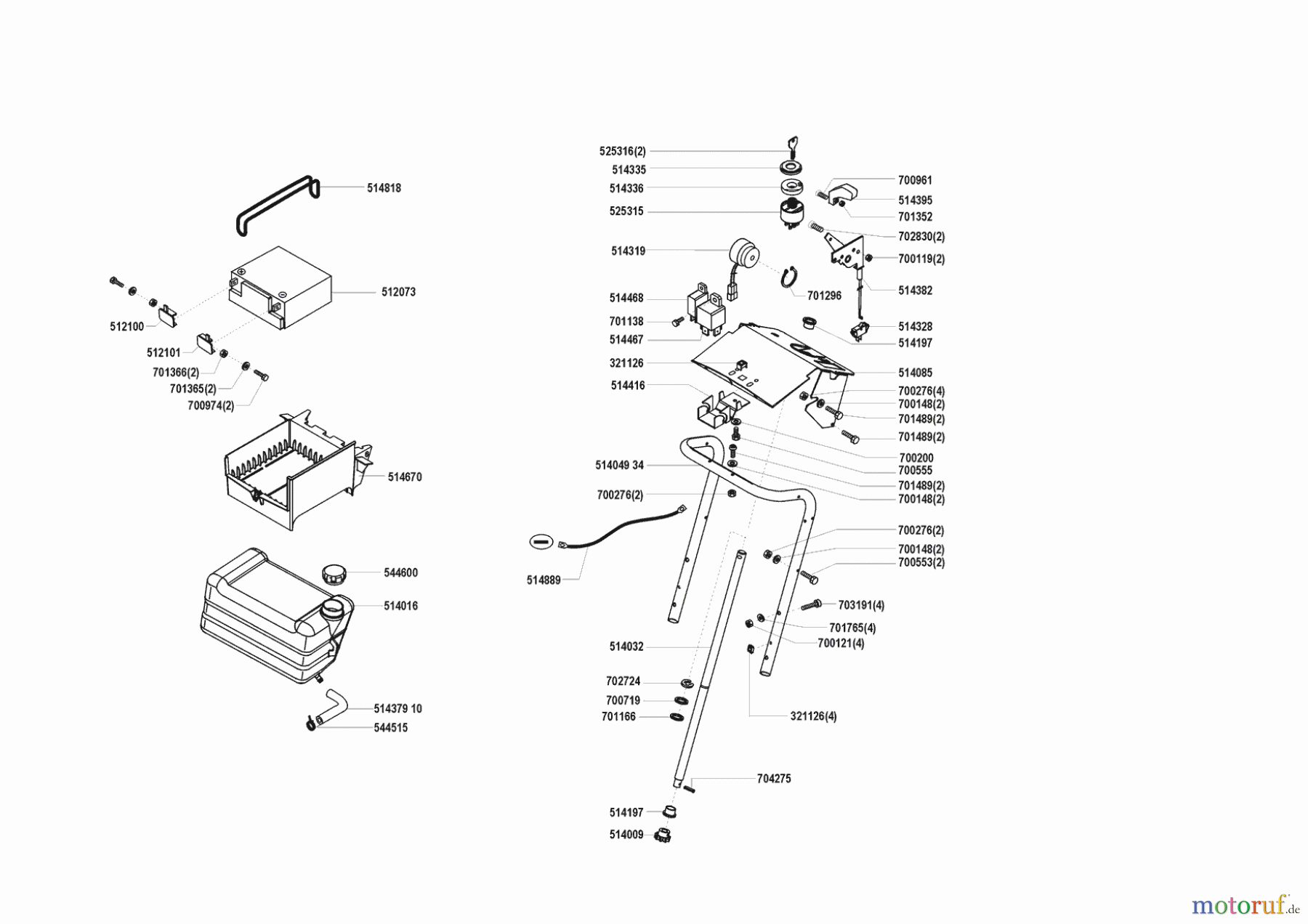 Concord Gartentechnik Rasentraktor T14-85 HD 03/1999 - 10/1999 Seite 6