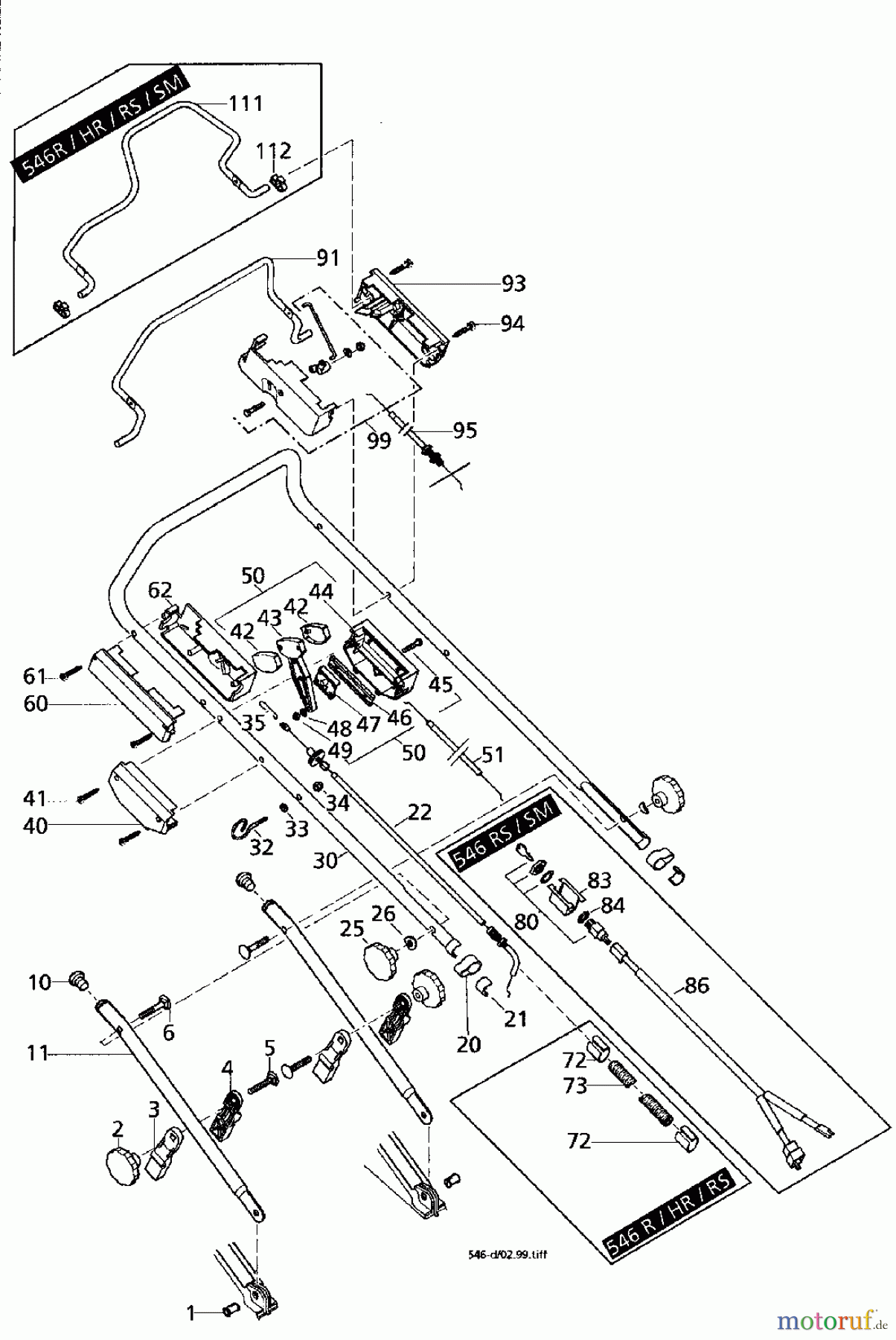  Solo by AL-KO Gartentechnik Benzinrasenmäher Primo 546 / 546 Z ET 051999 Druck 9 546 708 05/1999 [SN: ET 051999 Druck 9 546 708] - 00/2002 [SN: ET 102002 Druck 9 546 710] Seite 4