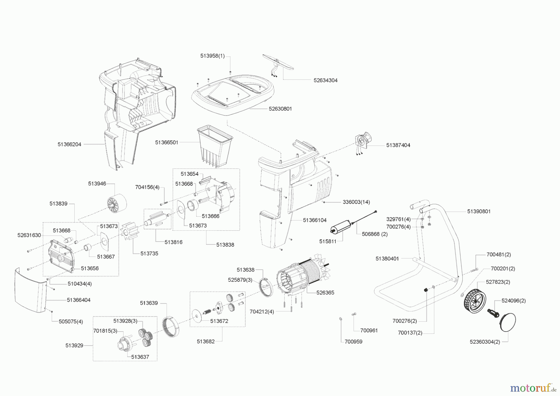 AL-KO Gartentechnik Leisehäcksler Silent Power 4000 12/1999 - 03/2001 Seite 1