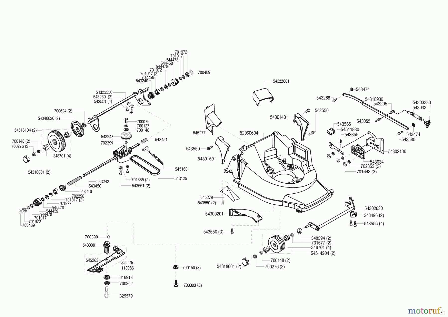 AL-KO Gartentechnik Benzinrasenmäher Premium Bio 42 BR 01/2000 - 09/2000 Seite 1