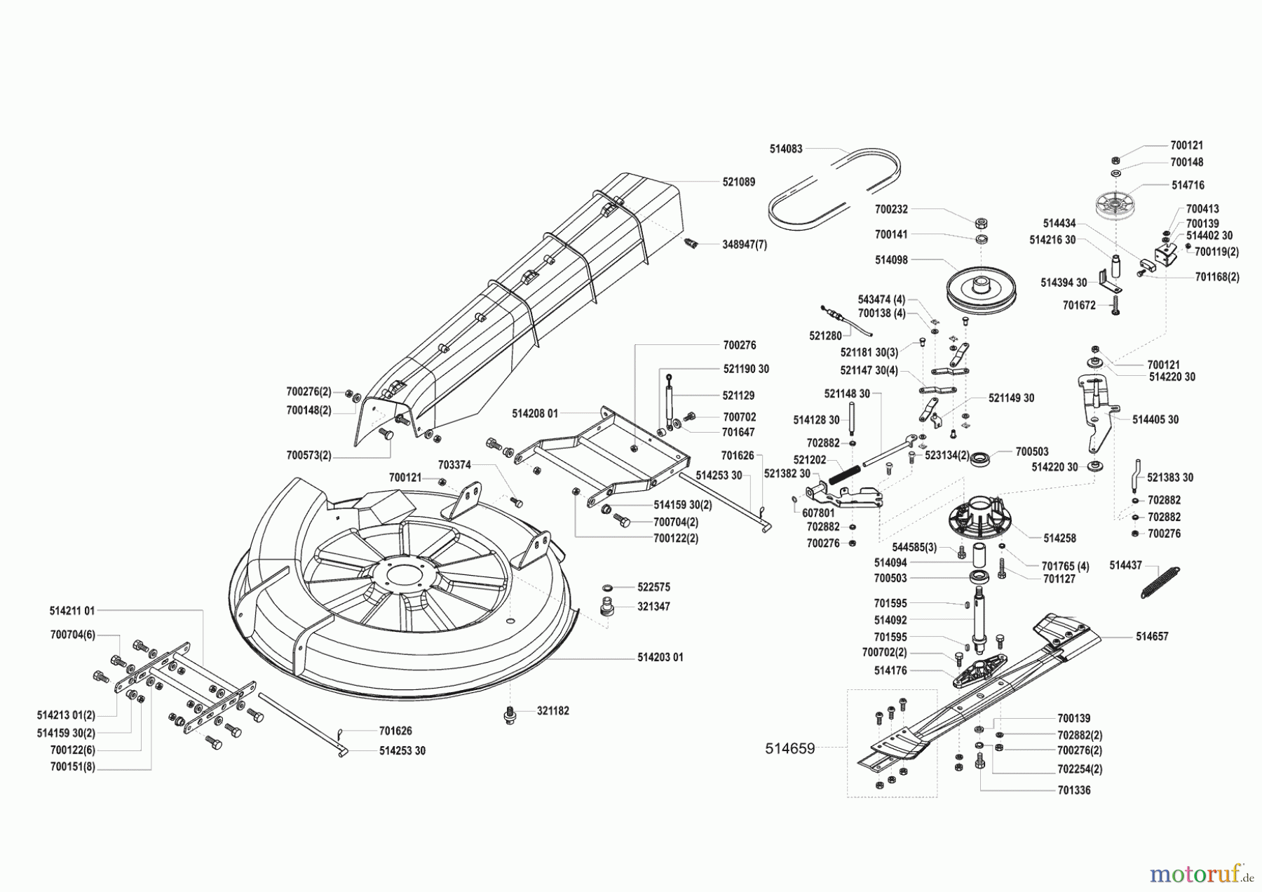 AL-KO Gartentechnik Rasentraktor T-800 SA 01/2000 - 01/2001 Seite 5