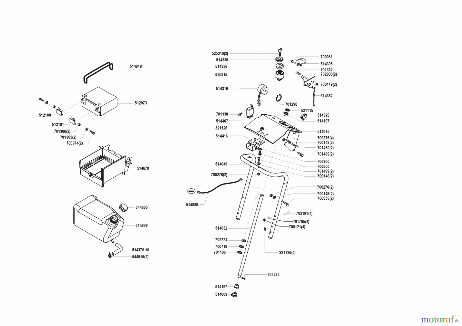 Concord Gartentechnik Rasentraktor T17-102 HD 02/2000 - 01/2001 Seite 6