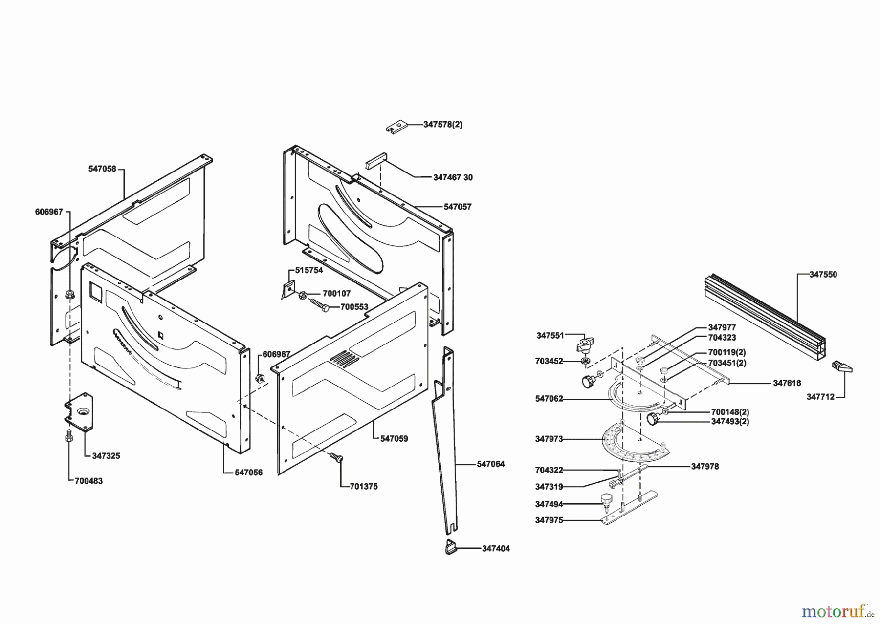 AL-KO Heimwerkertechnik Präzisionskreissägen PRO 230 V ab 03/2000 Seite 1