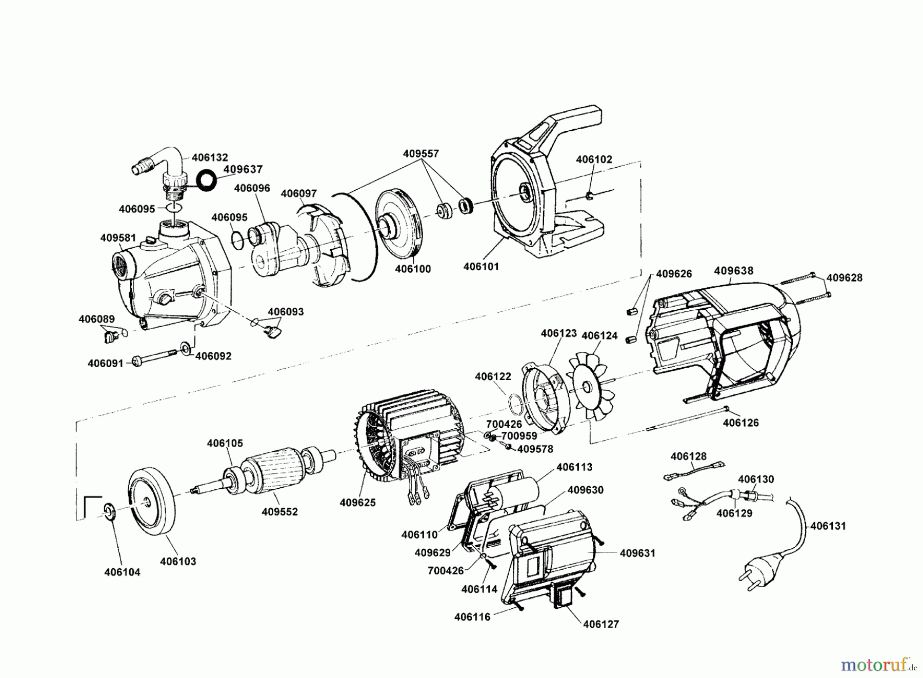 AL-KO Wassertechnik Oberflächenpumpen Jet 1000 MC Seite 1