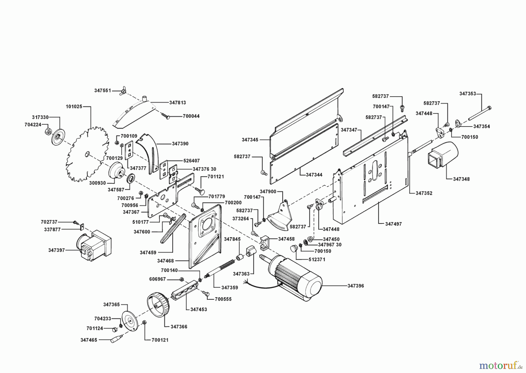 AL-KO Heimwerkertechnik Präzisionskreissägen PRO 230 V ab 03/2000 Seite 2