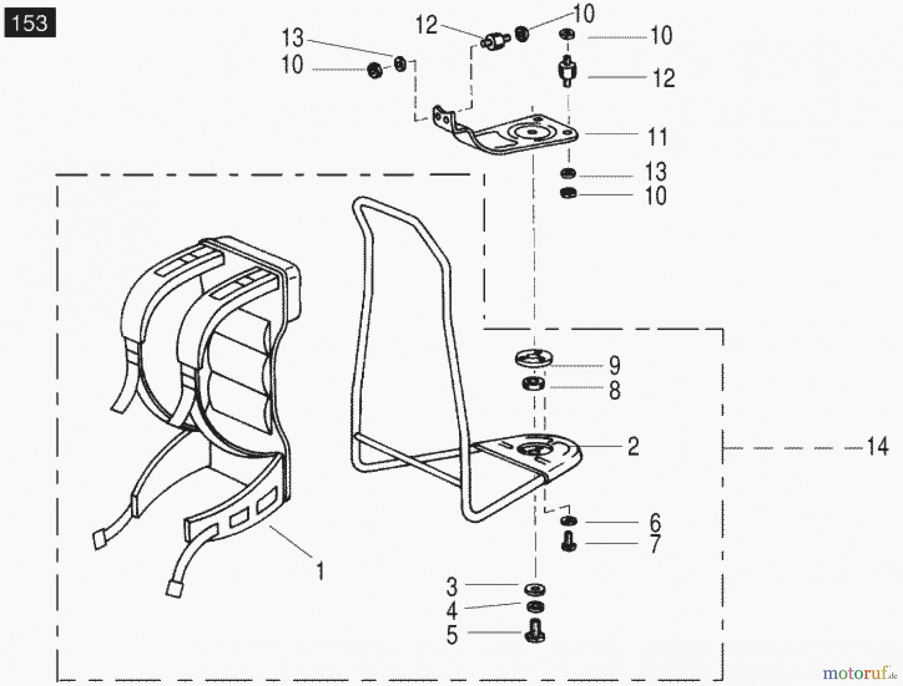  Solo by AL-KO Gartentechnik Motorsensen 152 ET 052000 Druck 9 00 152 700 05/2000 [SN: ET 052000 Druck 9 00 152 700] Seite 12