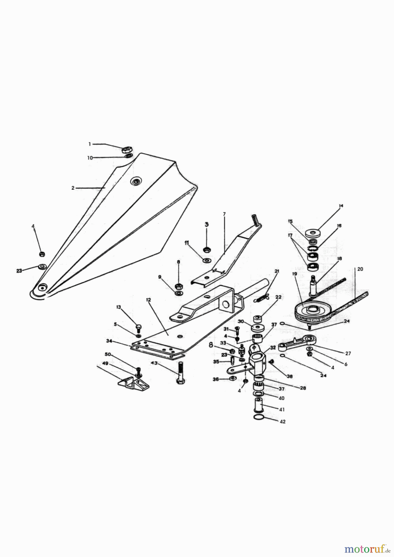 AL-KO Gartentechnik Balkenmäher BM 5001 R ab 05/2000 Seite 3