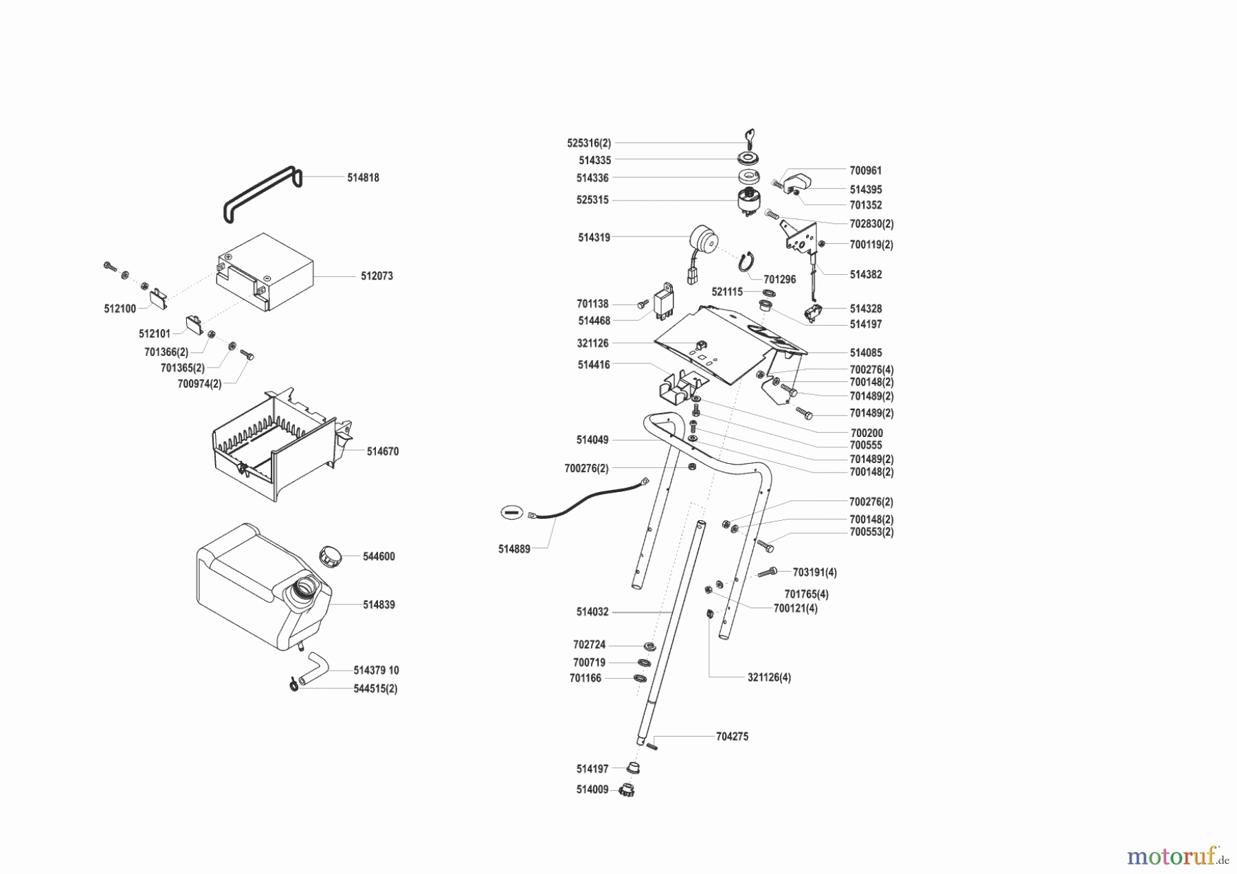 AL-KO Gartentechnik Rasentraktor T-800 10/2000 - 08/2001 Seite 6