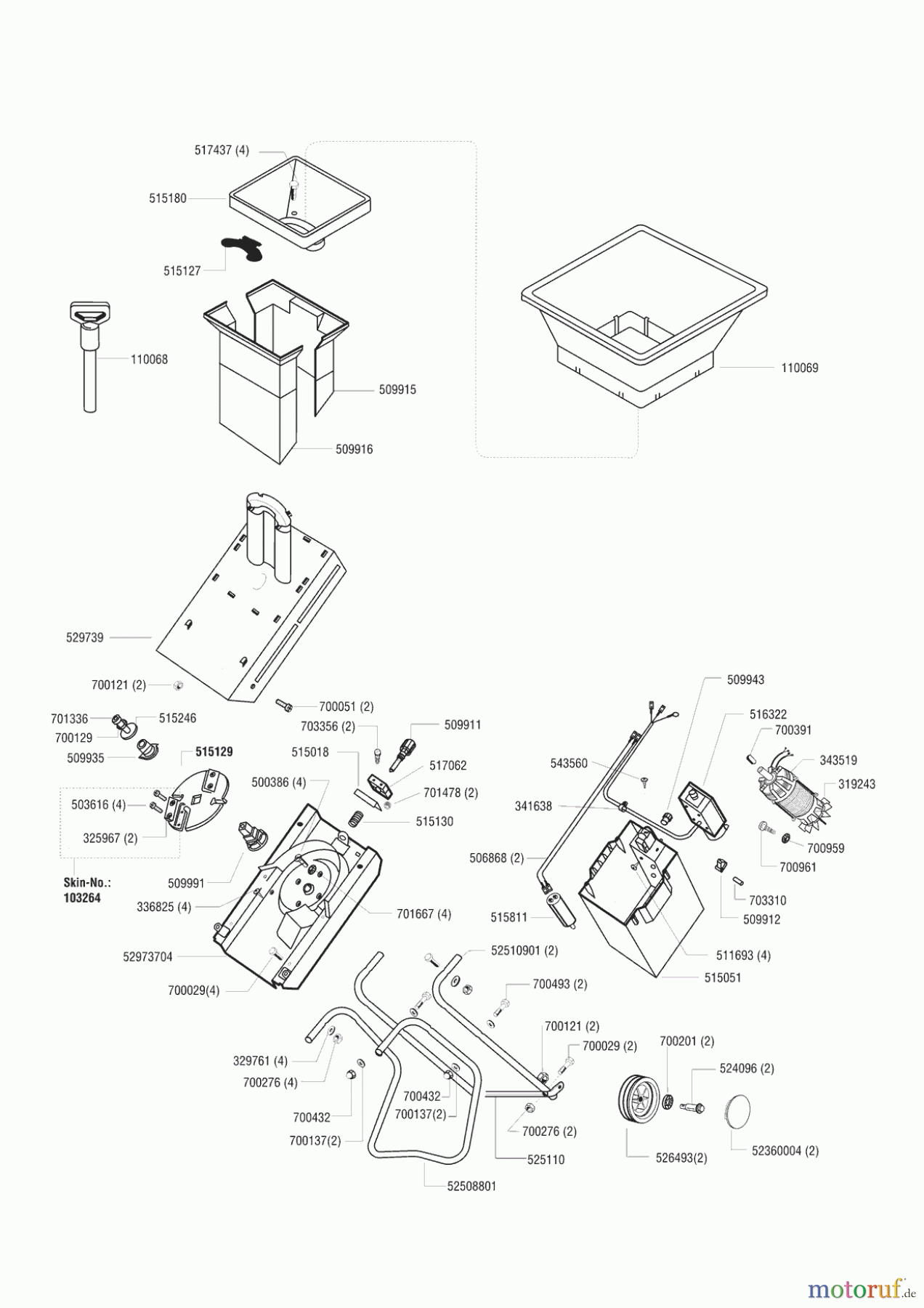 AL-KO Gartentechnik Gartenhäcksler Dynamic 2200 RS ab 10/2000 Seite 1