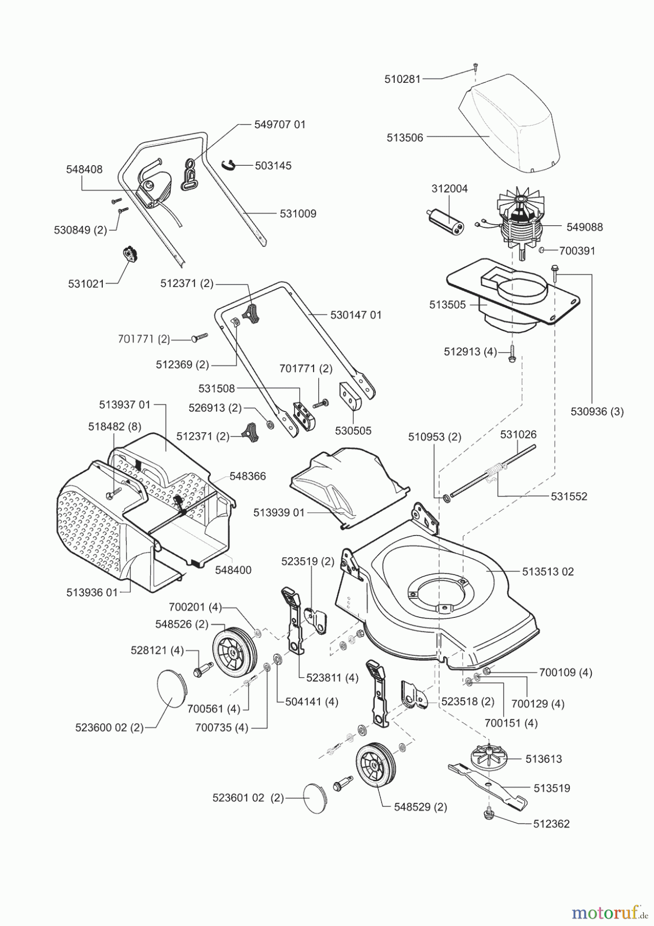  AL-KO Gartentechnik Elektrorasenmäher CL 40 E Seite 1