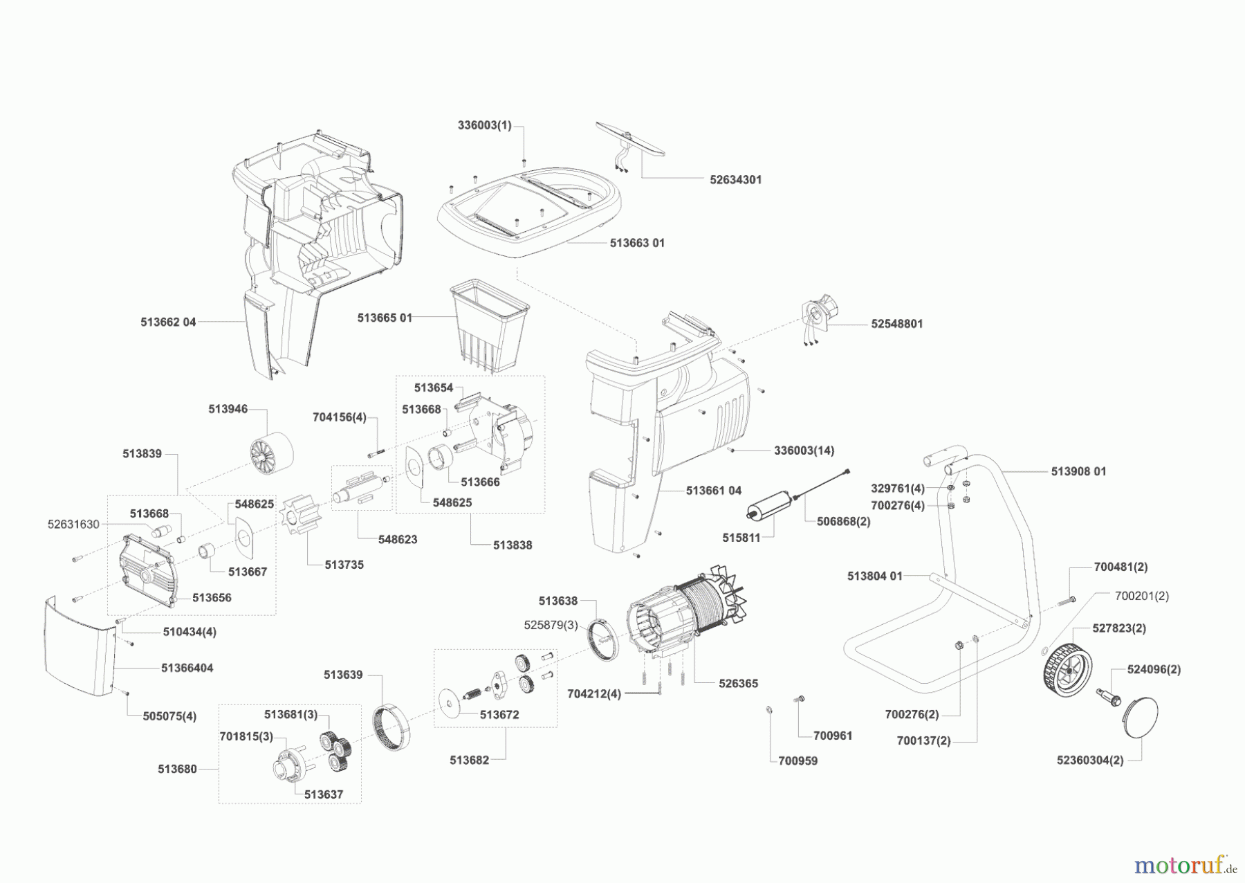 AL-KO Gartentechnik Leisehäcksler Silent Power 400 ab 01/2001 Seite 1