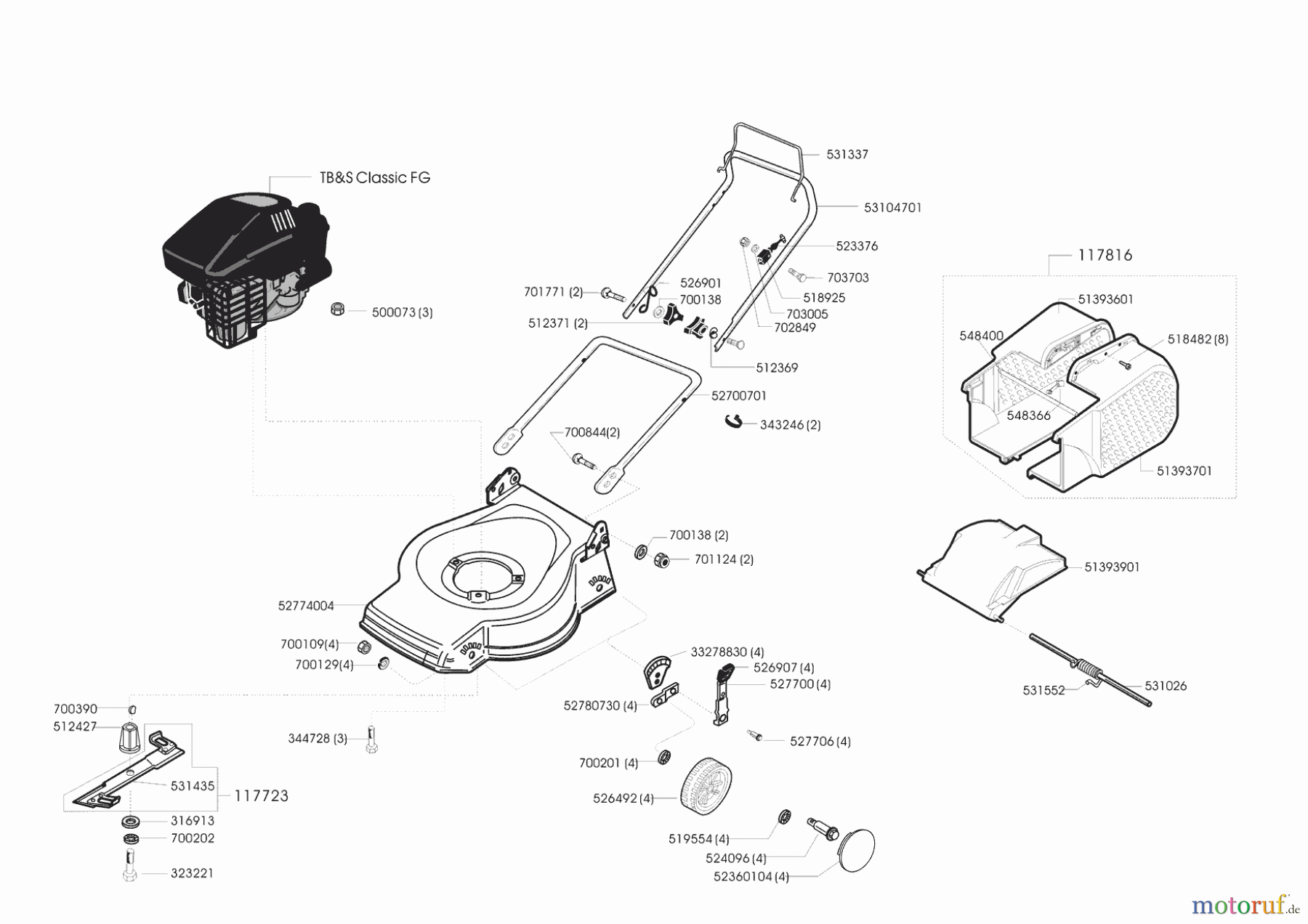 AL-KO Gartentechnik Benzinrasenmäher Comfort 42 B 01/2001 - 02/2001 Seite 1