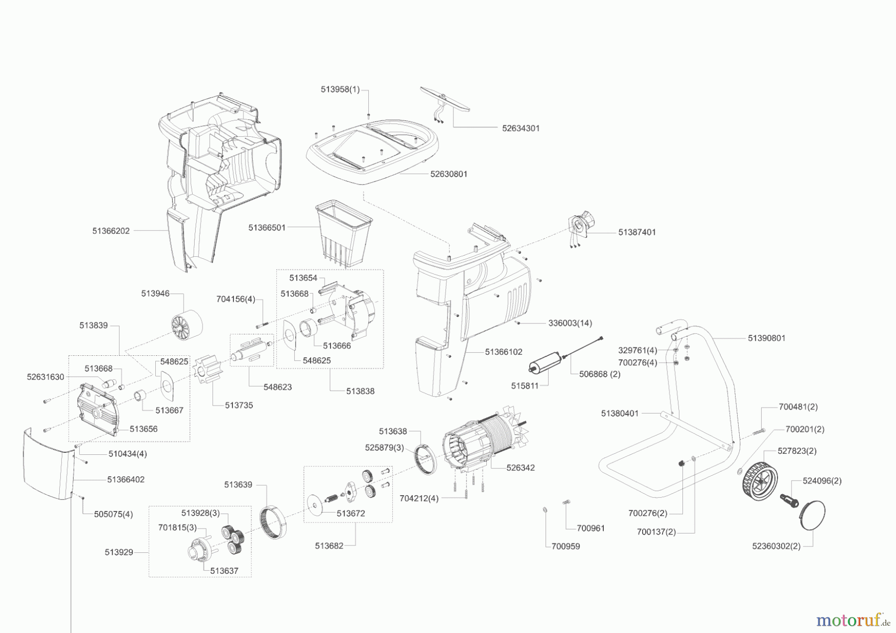AL-KO Gartentechnik Leisehäcksler TOPPOWER 5000 01/2001 - 06/2002 Seite 1