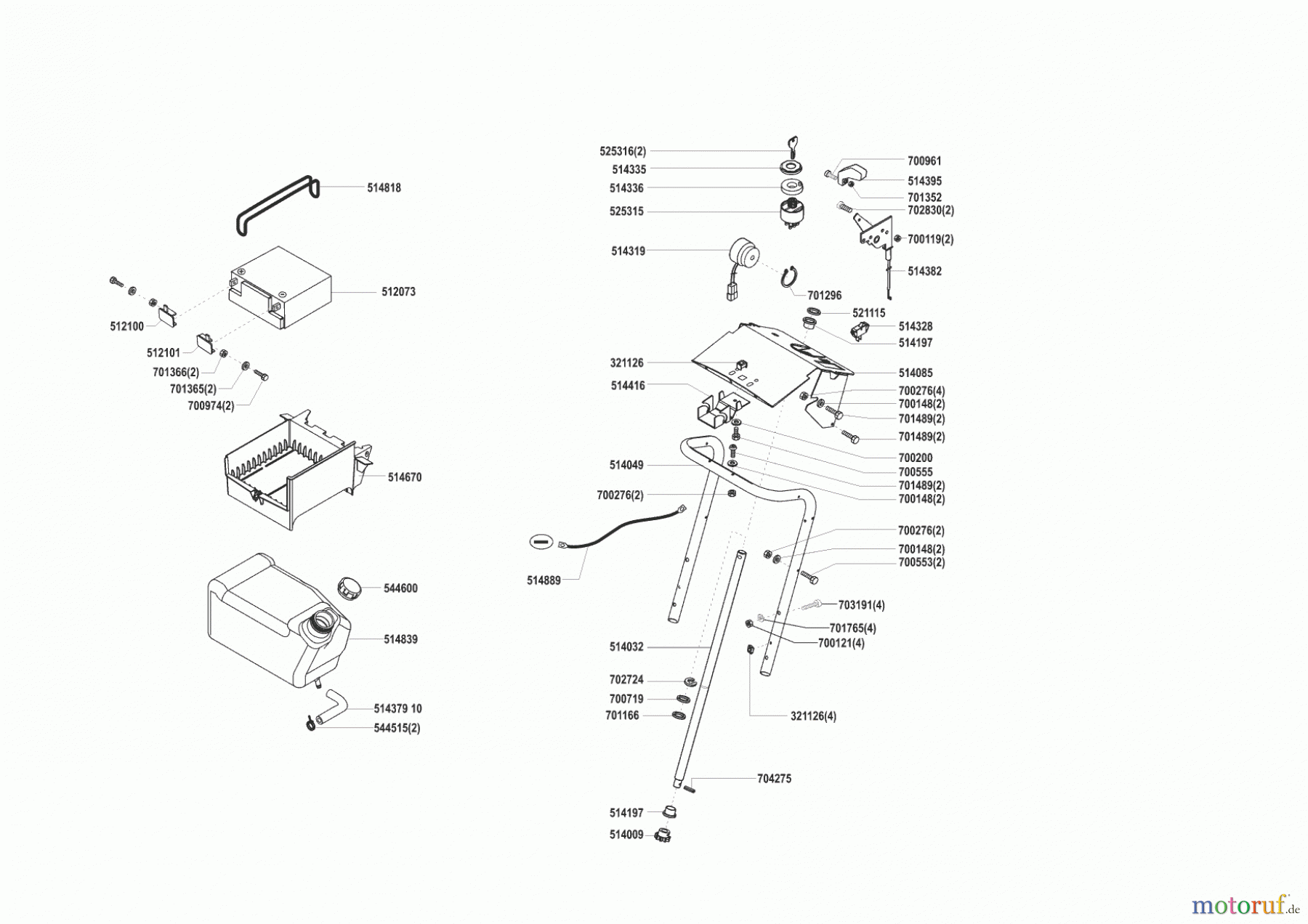 Concord Gartentechnik Rasentraktor T17-102 HD 02/2001 - 08/2001 Seite 6