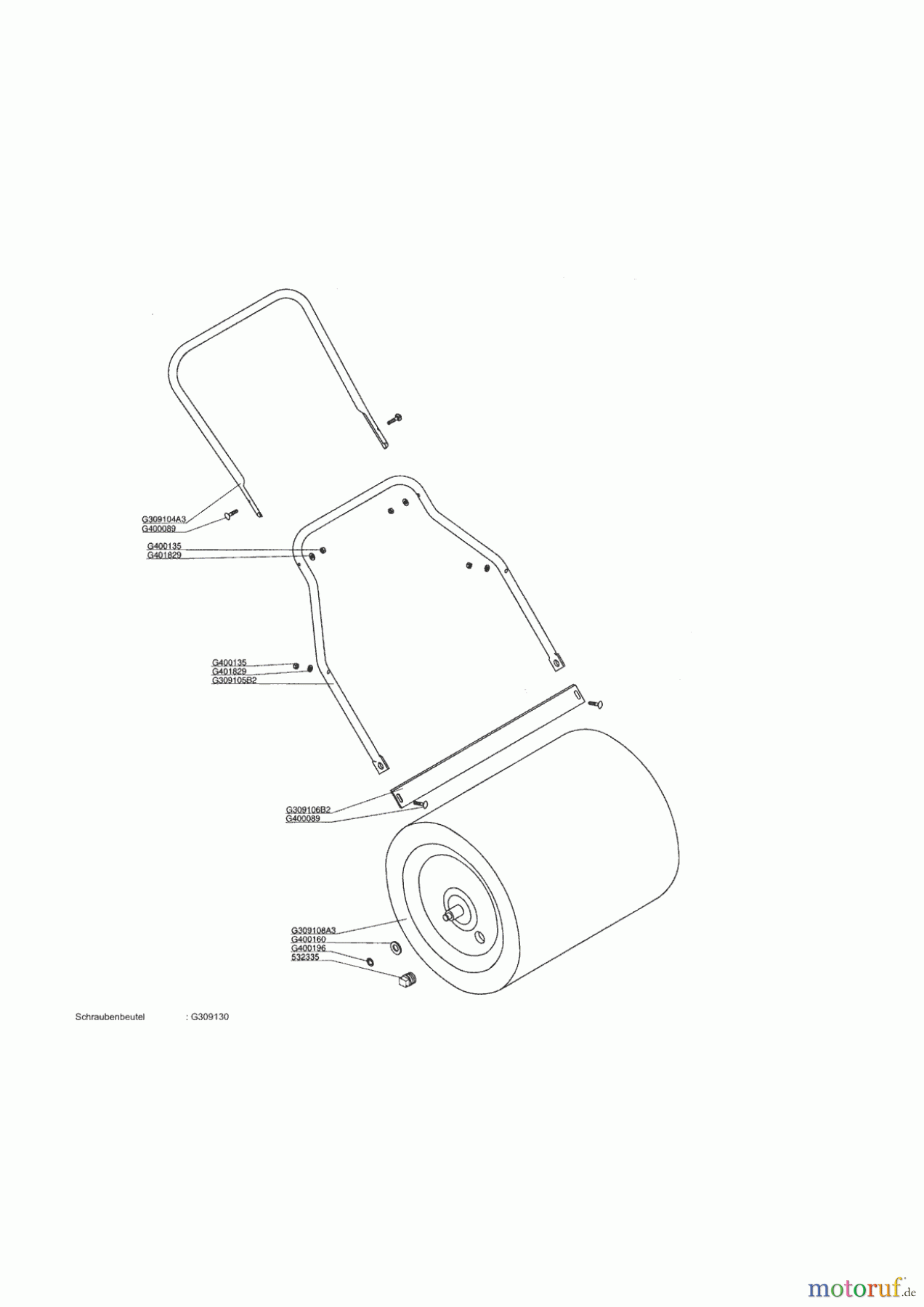 AL-KO Gartentechnik Gartenwalze GW 50 02/2001 - 12/2005 Seite 1