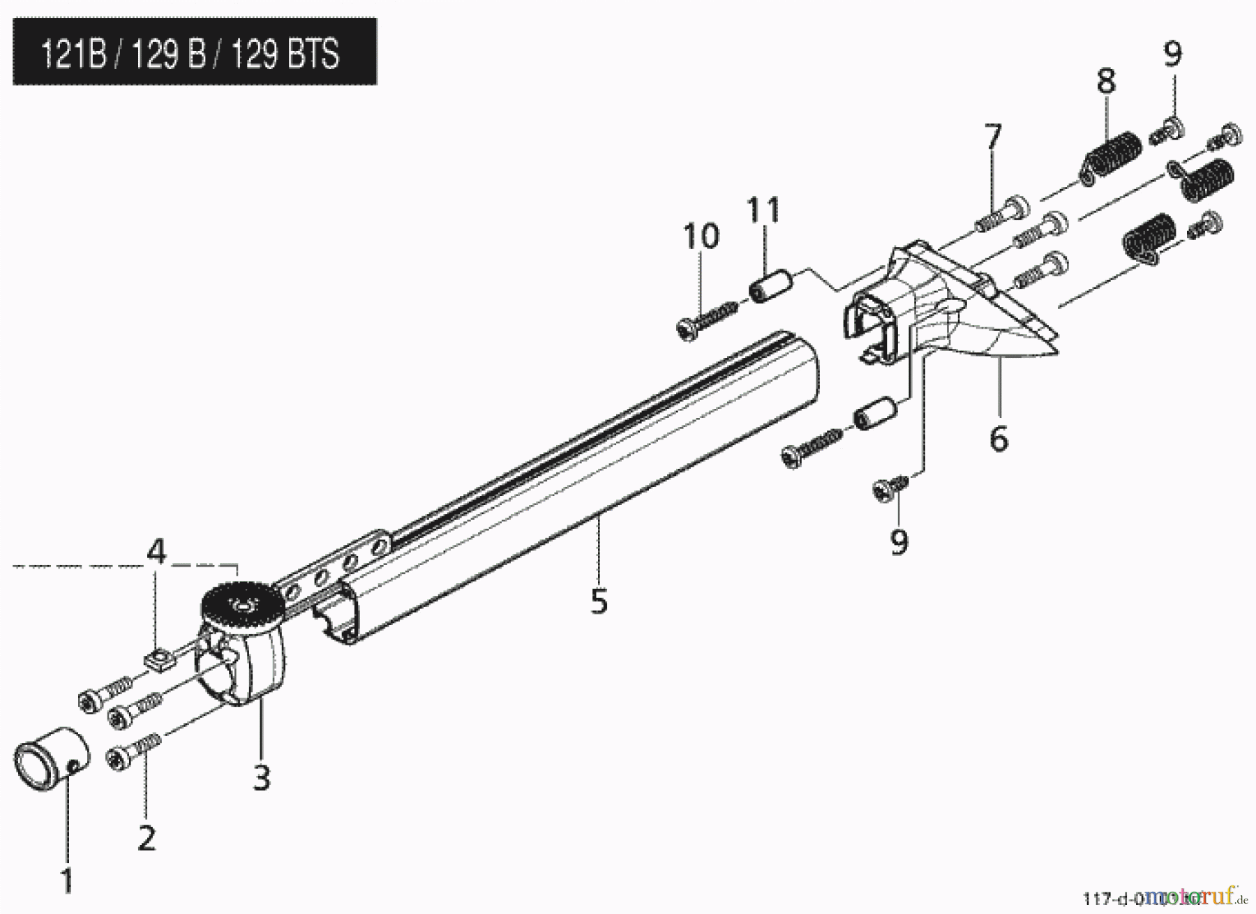  Solo by AL-KO Gartentechnik Motorsensen 129 ET 092001 Druck 9 117 700 09/2001 [SN: ET 092001 Druck 9 117 700] - 00/2006 [SN: ET 102006 Druck 9 121 702] Seite 4