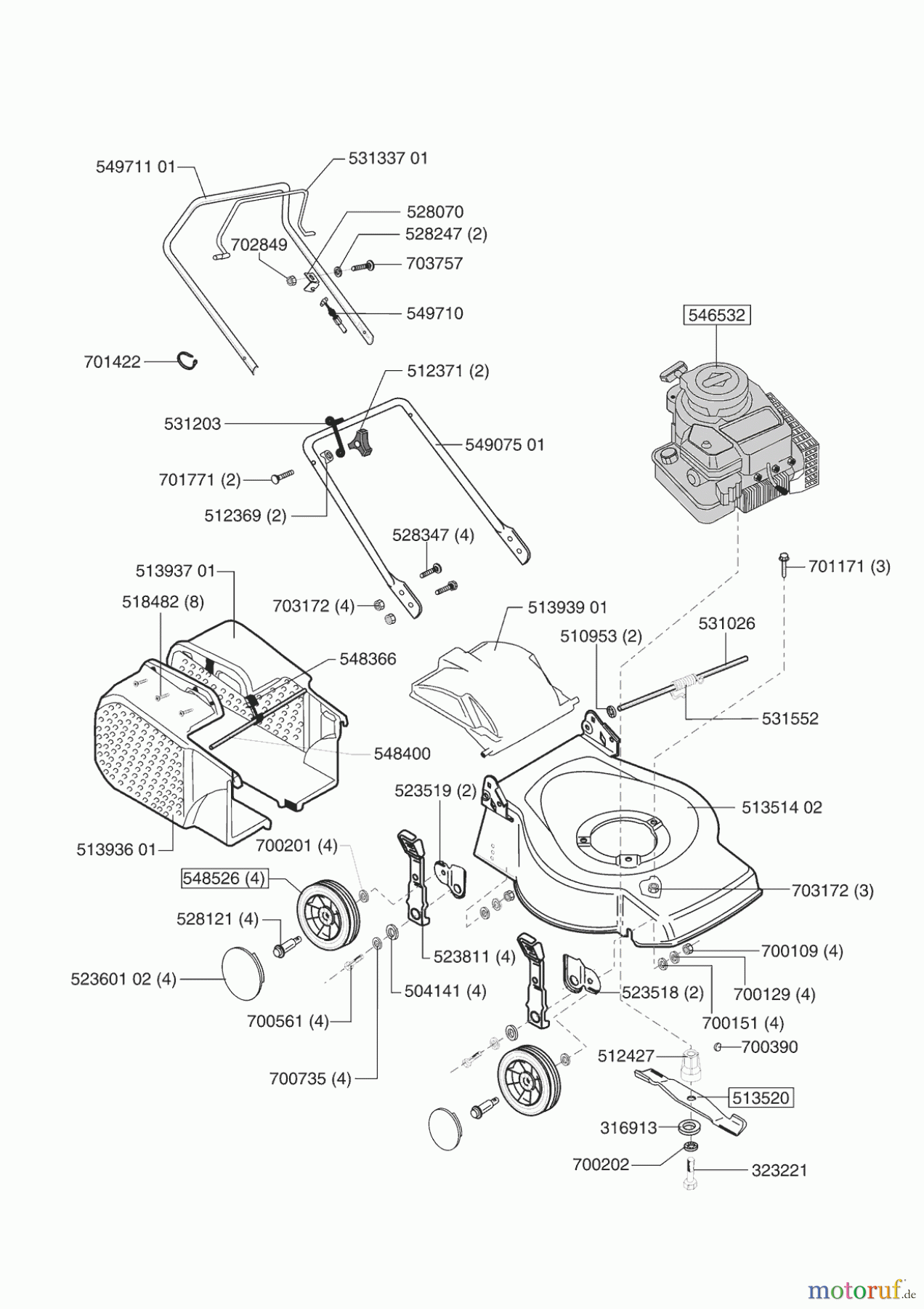 GardensBest Gartentechnik Benzinrasenmäher 46 B 10/2001 - 11/2001 Seite 1