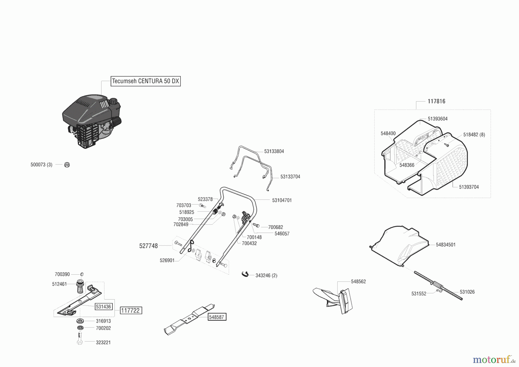 AL-KO Gartentechnik Benzinrasenmäher Comfort 47 BR ZV 01/2002 - 02/2002 Seite 1
