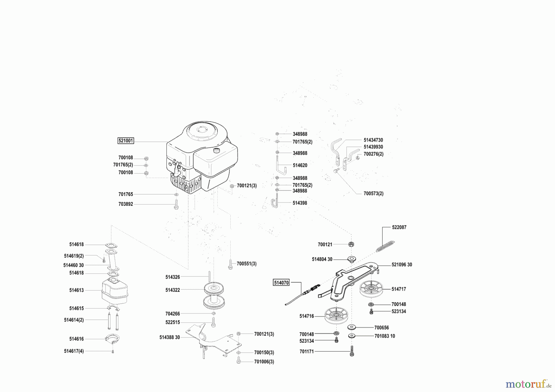 AL-KO Gartentechnik Rasentraktor T-800 ab 02/2002 Seite 4
