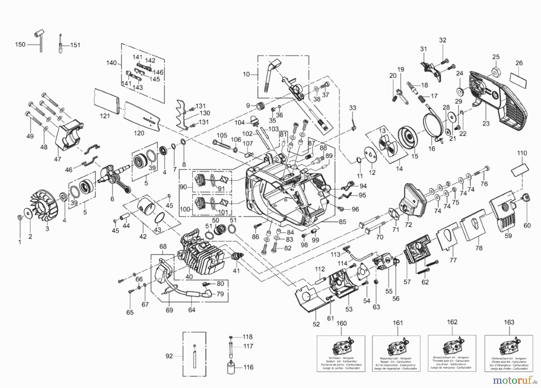  Solo by AL-KO Gartentechnik Kettensägen 640 ET 122002 Druck 9 630 710 02/2002 [SN: ET 122002 Druck 9 630 710] Seite 1