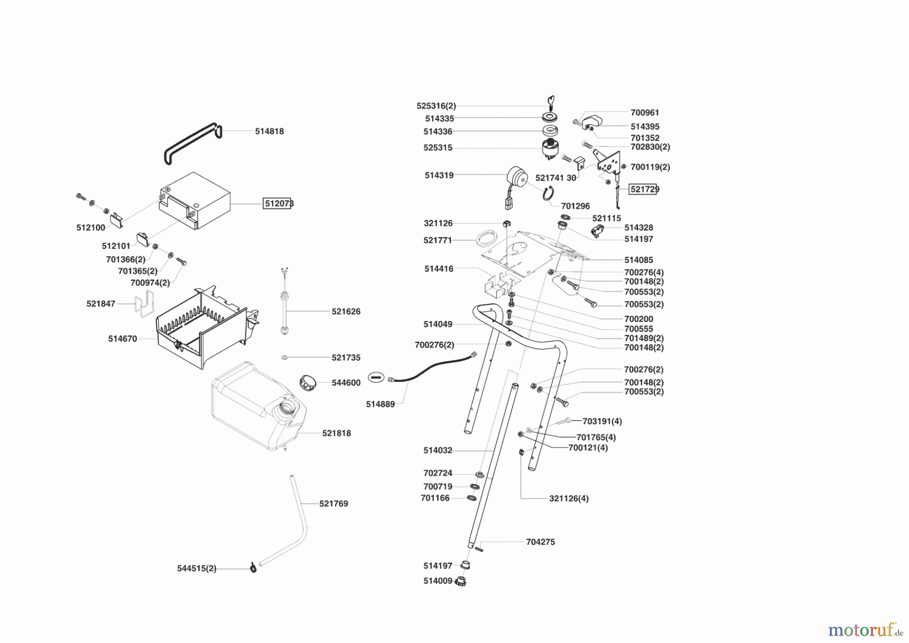 Concord Gartentechnik Rasentraktor T20-102 HD 06/2002 - 09/2002 Seite 6