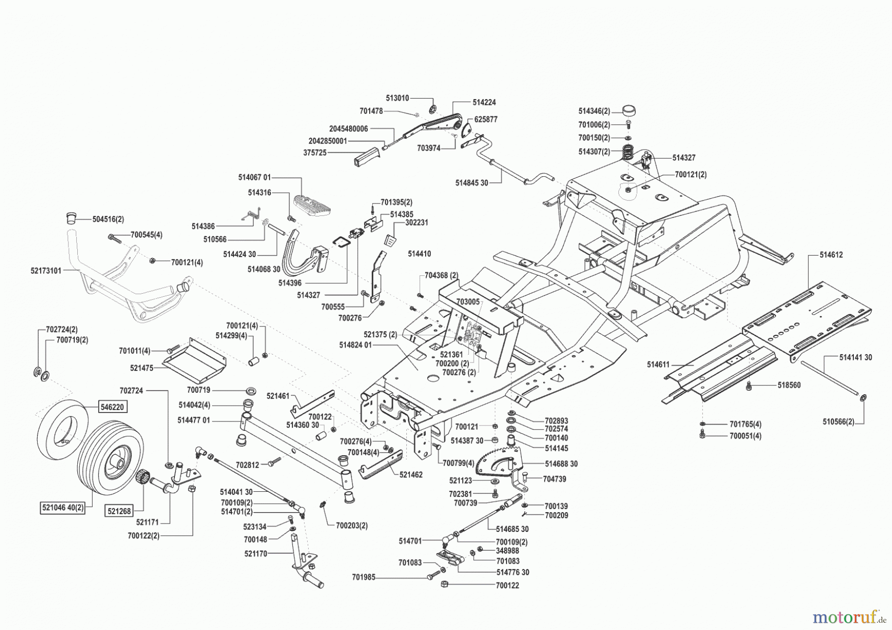 AL-KO Gartentechnik Rasentraktor RT 18-102 HD Seite 2