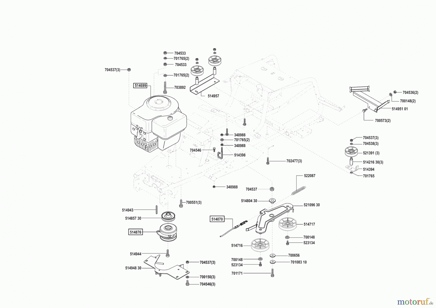 Sigma Gartentechnik Rasentraktor T14-102 SG 09/2002 - 11/2003 Seite 4