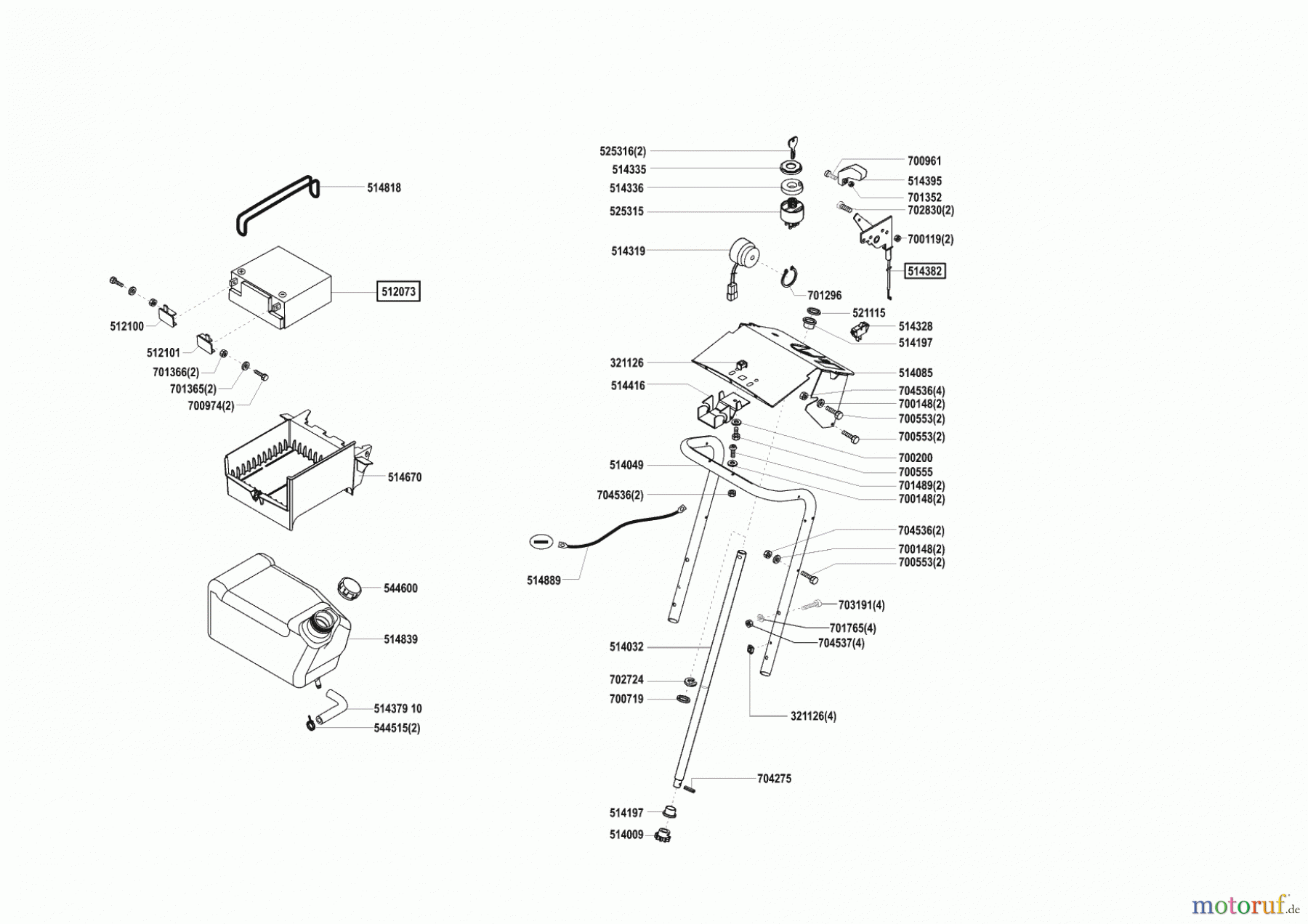 Sigma Gartentechnik Rasentraktor T14-102 SG 09/2002 - 11/2003 Seite 6