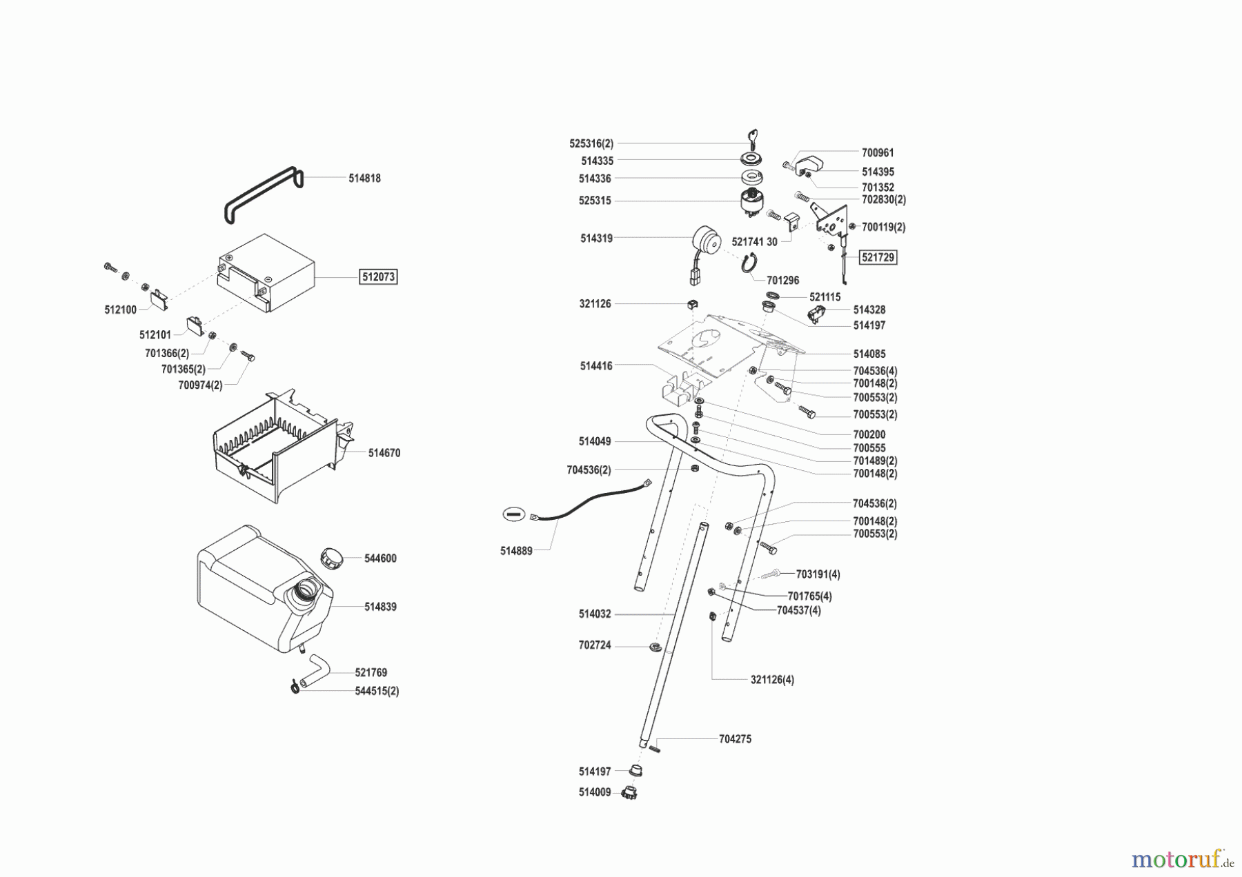 Sigma Gartentechnik Rasentraktor T18-102 SG Seite 6