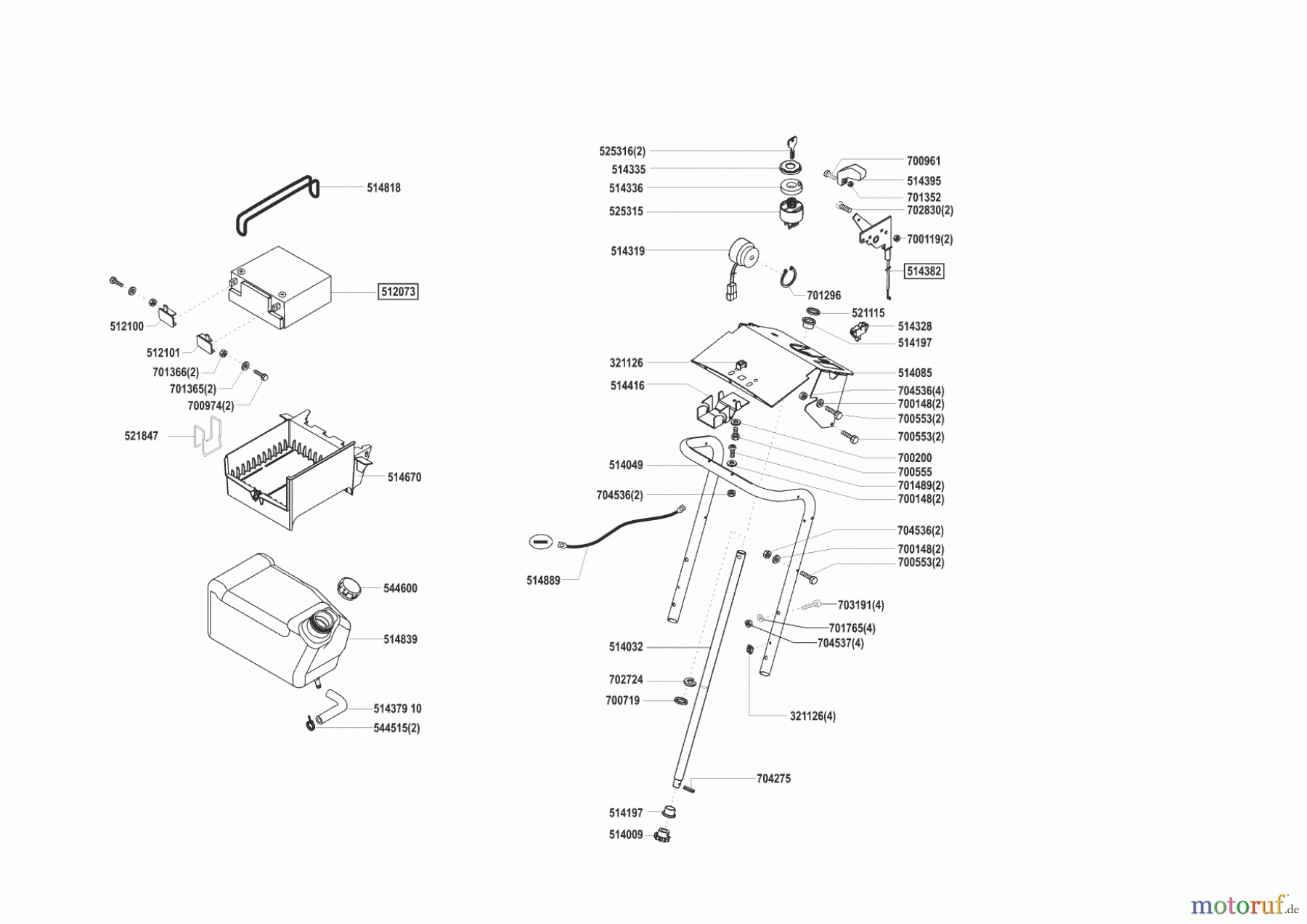 Concord Gartentechnik Rasentraktor T18-102 HDE 09/2002 - 10/2003 Seite 6