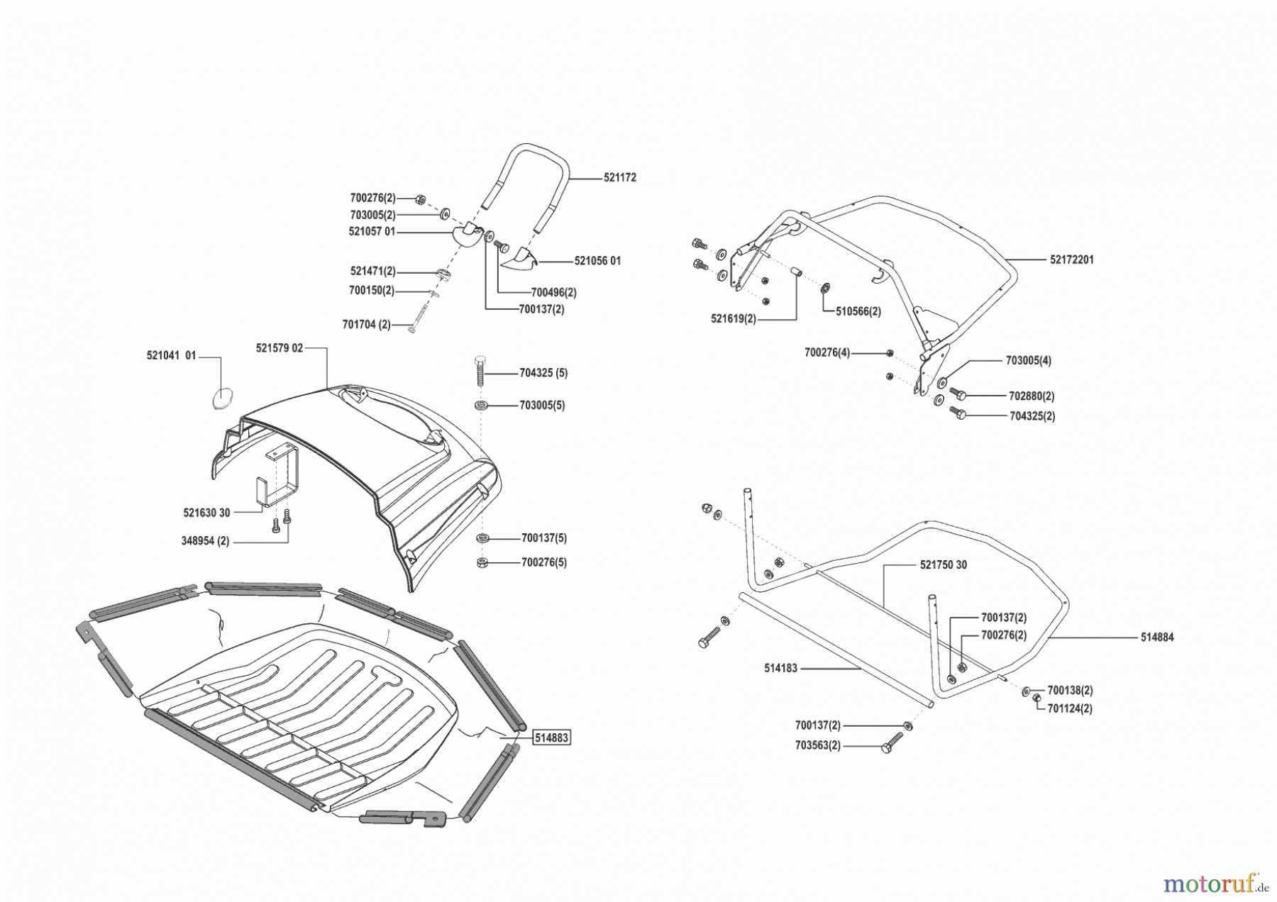 AL-KO Gartentechnik Rasentraktor T18-102 HDE Lux HVC 09/2002 - 02/2006 Seite 7