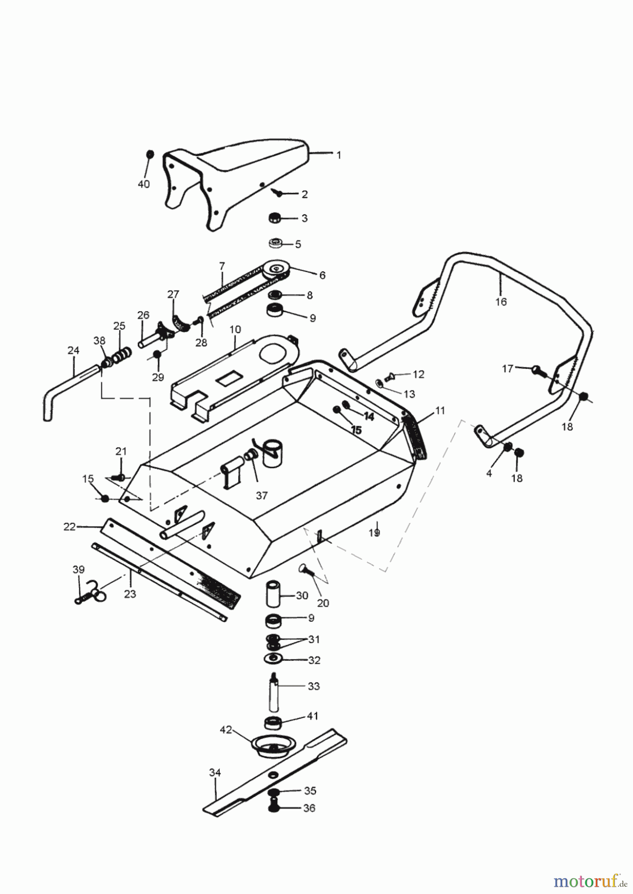 Concord Gartentechnik Zubehör Gartentechnik Front-Sichelmähwerk FSM 530 ab 01/2003 Seite 1