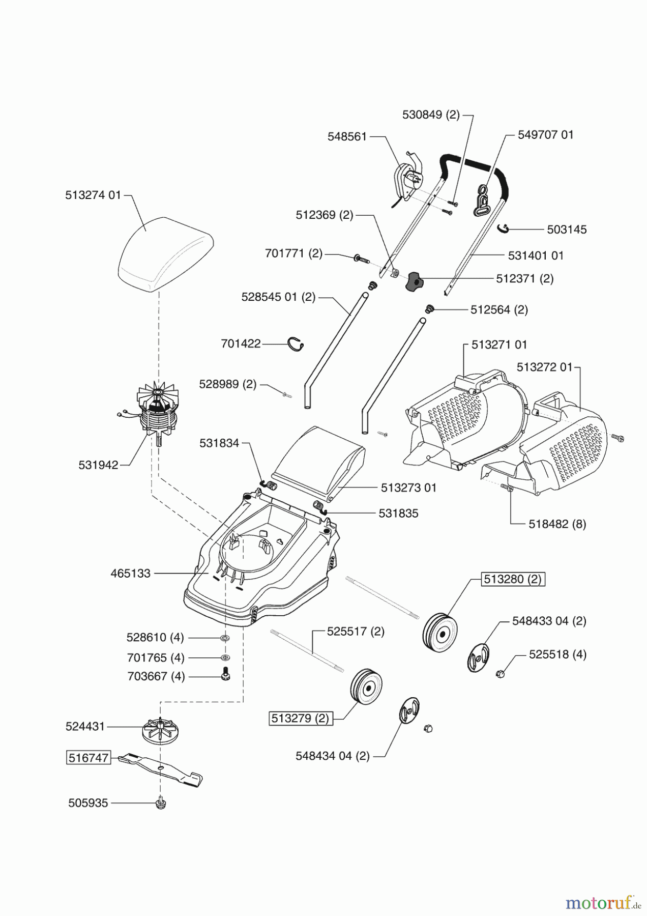 AL-KO Gartentechnik Elektrorasenmäher CL 32 E ab 01/2003 Seite 1