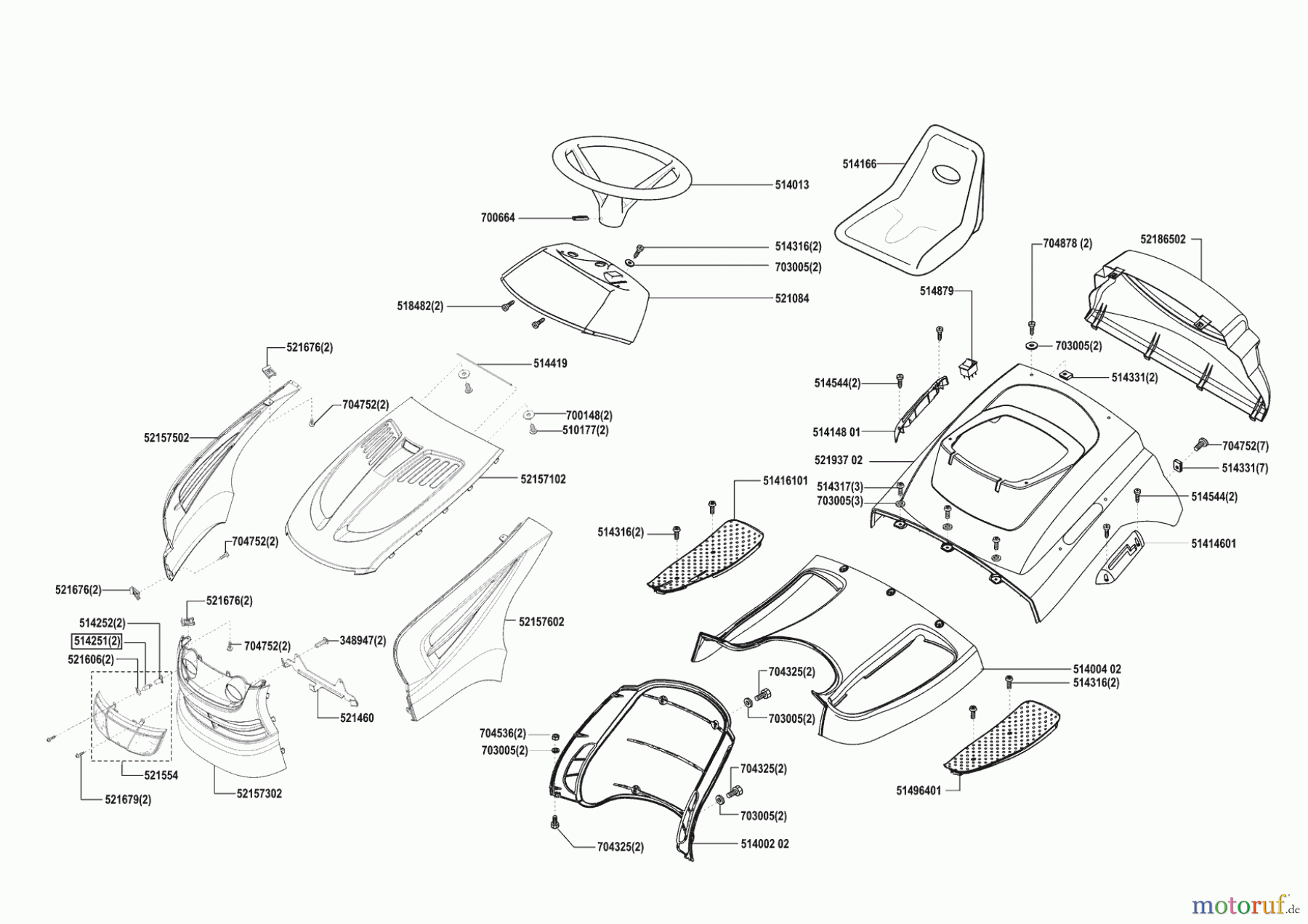  Concord Gartentechnik Rasentraktor T 15-102 S Masport Seite 1