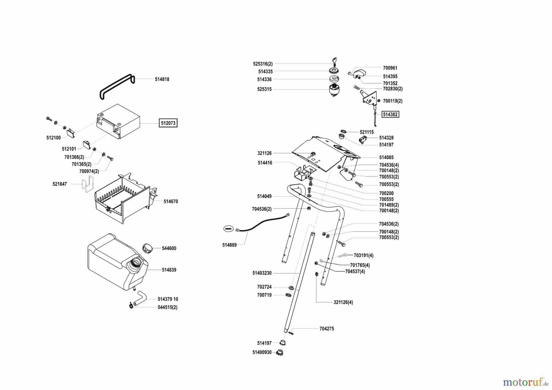  Concord Gartentechnik Rasentraktor T 15-102 S Masport Seite 6
