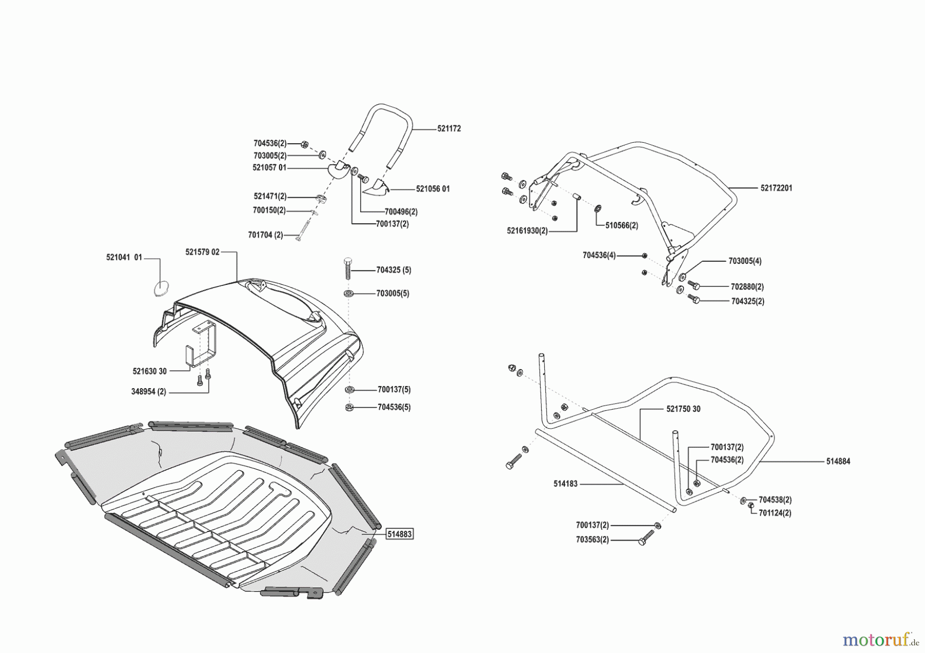 Concord Gartentechnik Rasentraktor T20-102 HDE 10/2003 - 04/2004 Seite 7
