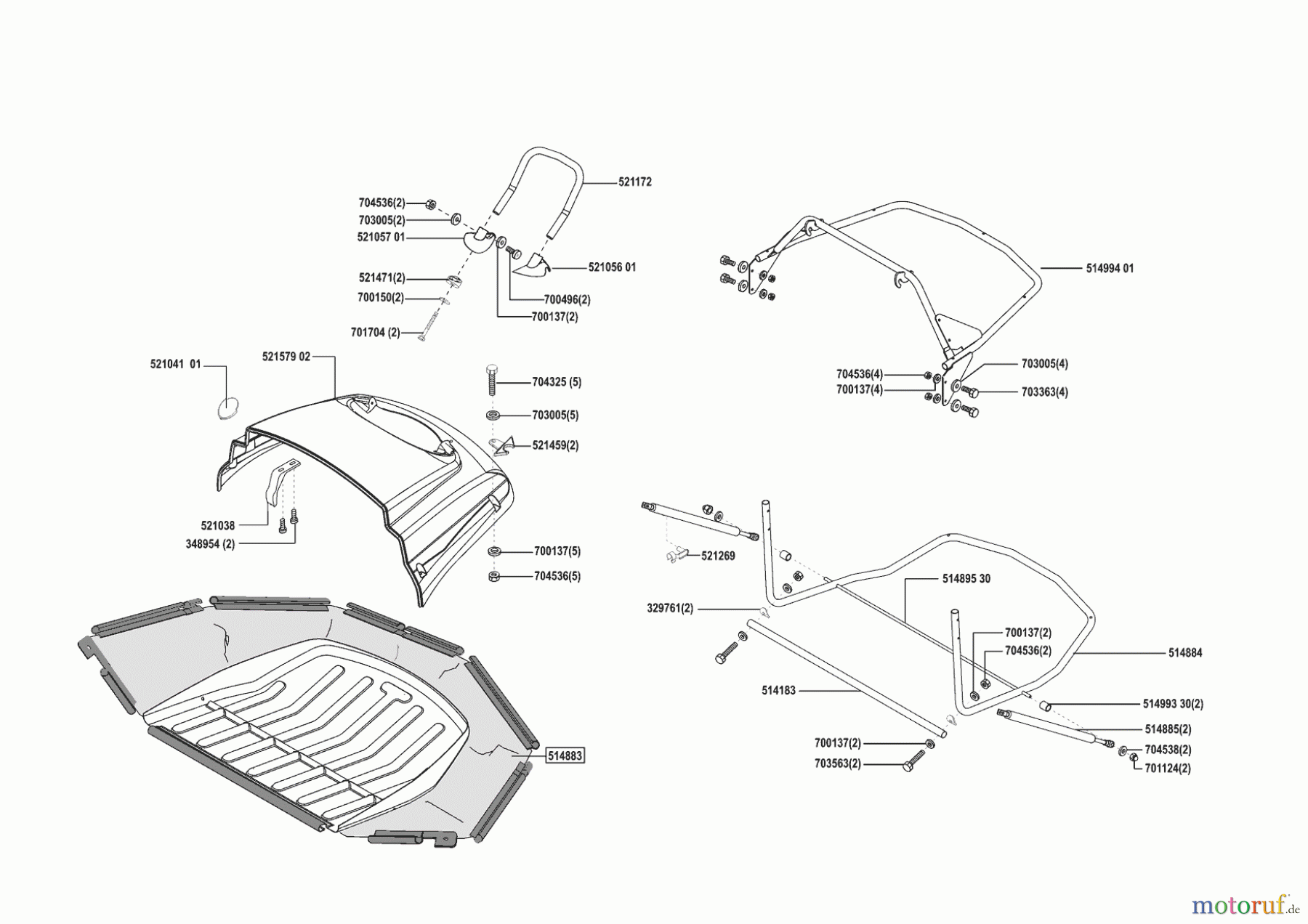Concord Gartentechnik Rasentraktor T18-102 HD 10/2003 - 04/2004 Seite 7