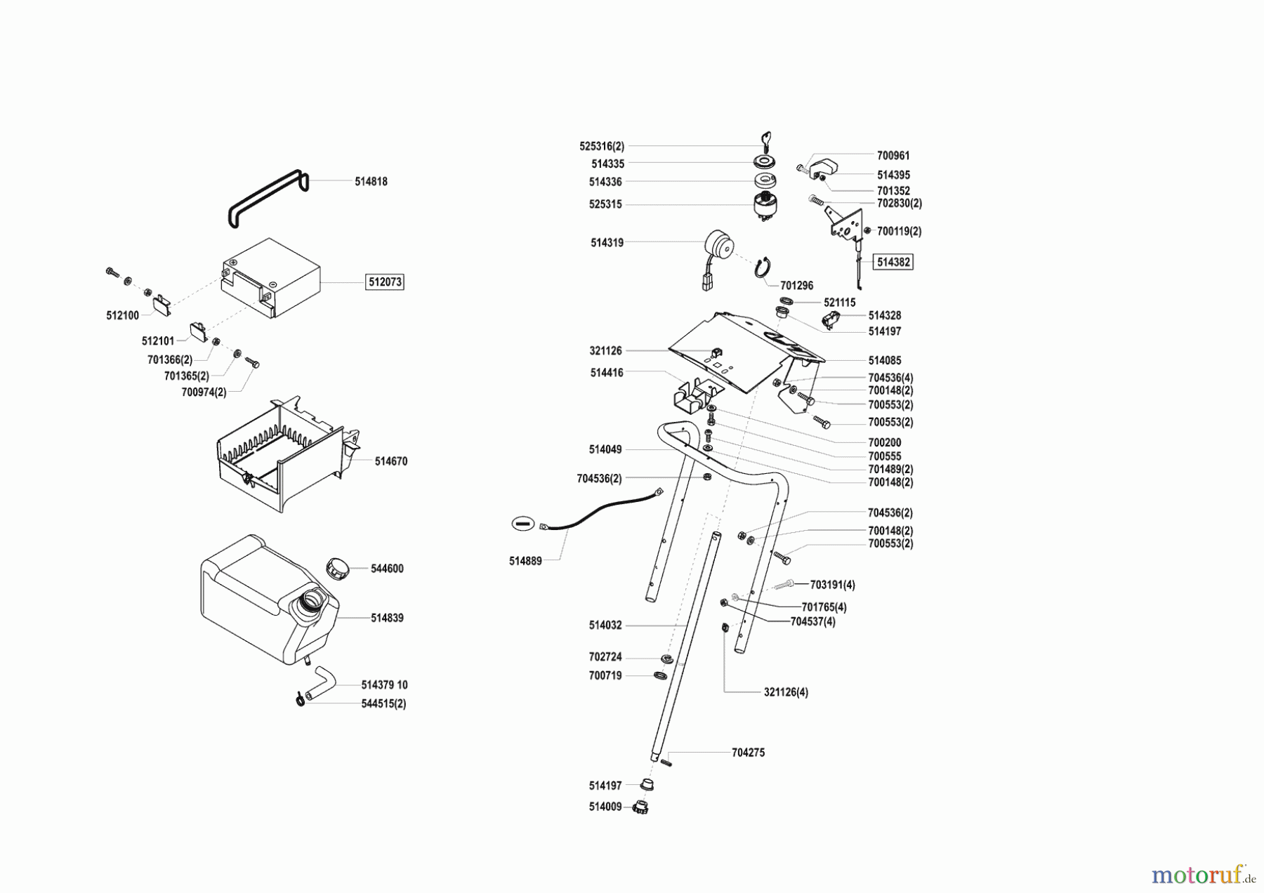 Concord Gartentechnik Rasentraktor T14-102 Masport 10/2003 - 10/2004 Seite 6