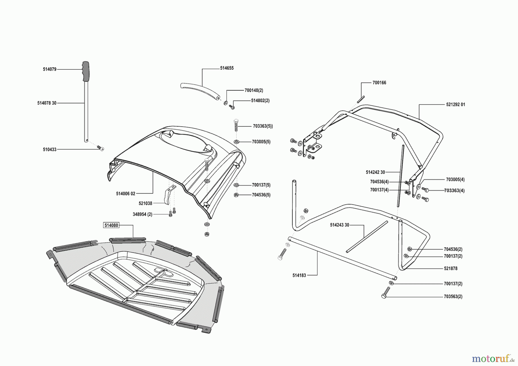 Concord Gartentechnik Rasentraktor T14-102 Masport 10/2003 - 10/2004 Seite 7