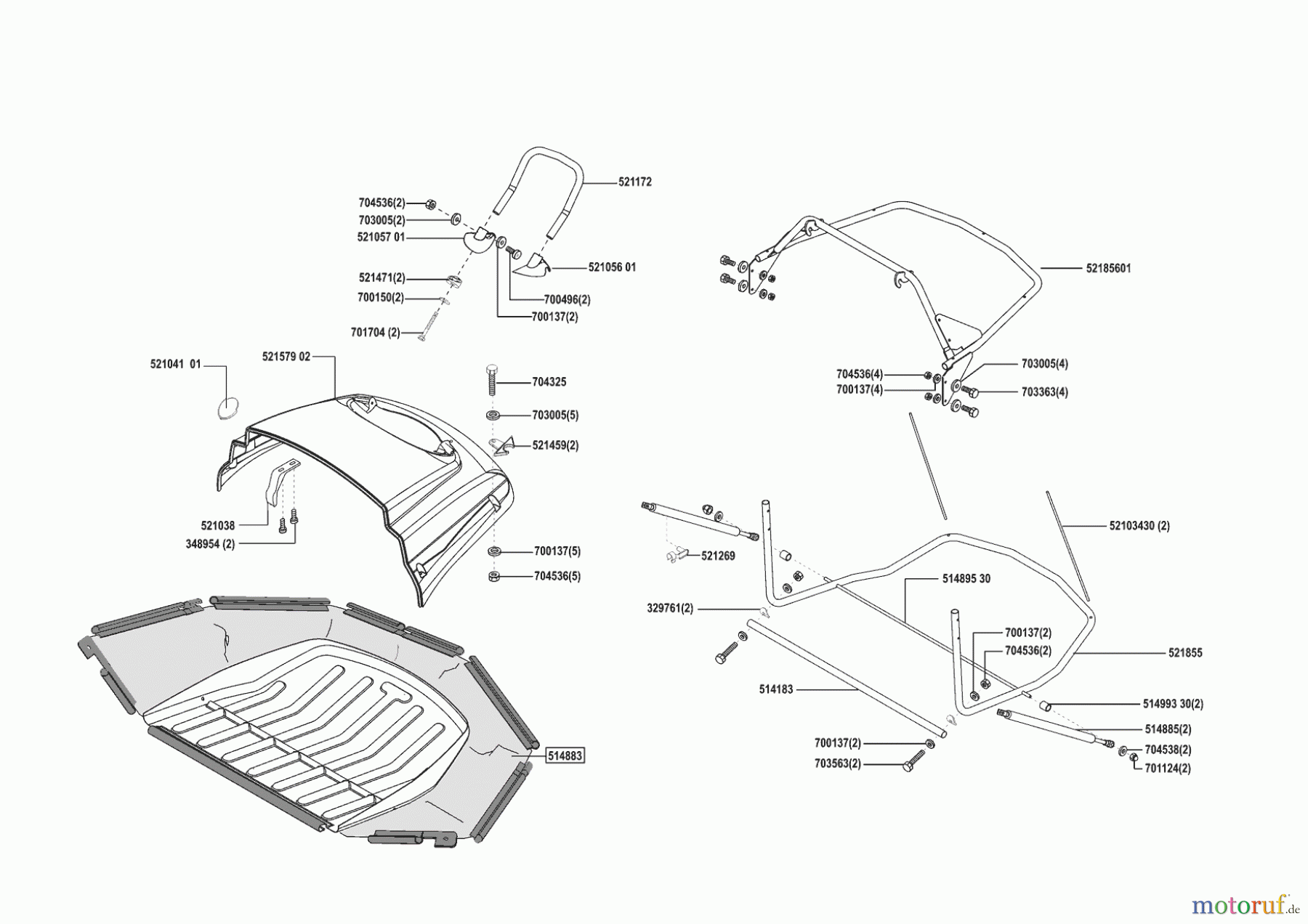 Concord Gartentechnik Rasentraktor T15-102 HD Masport 10/2003 - 12/2004 Seite 7