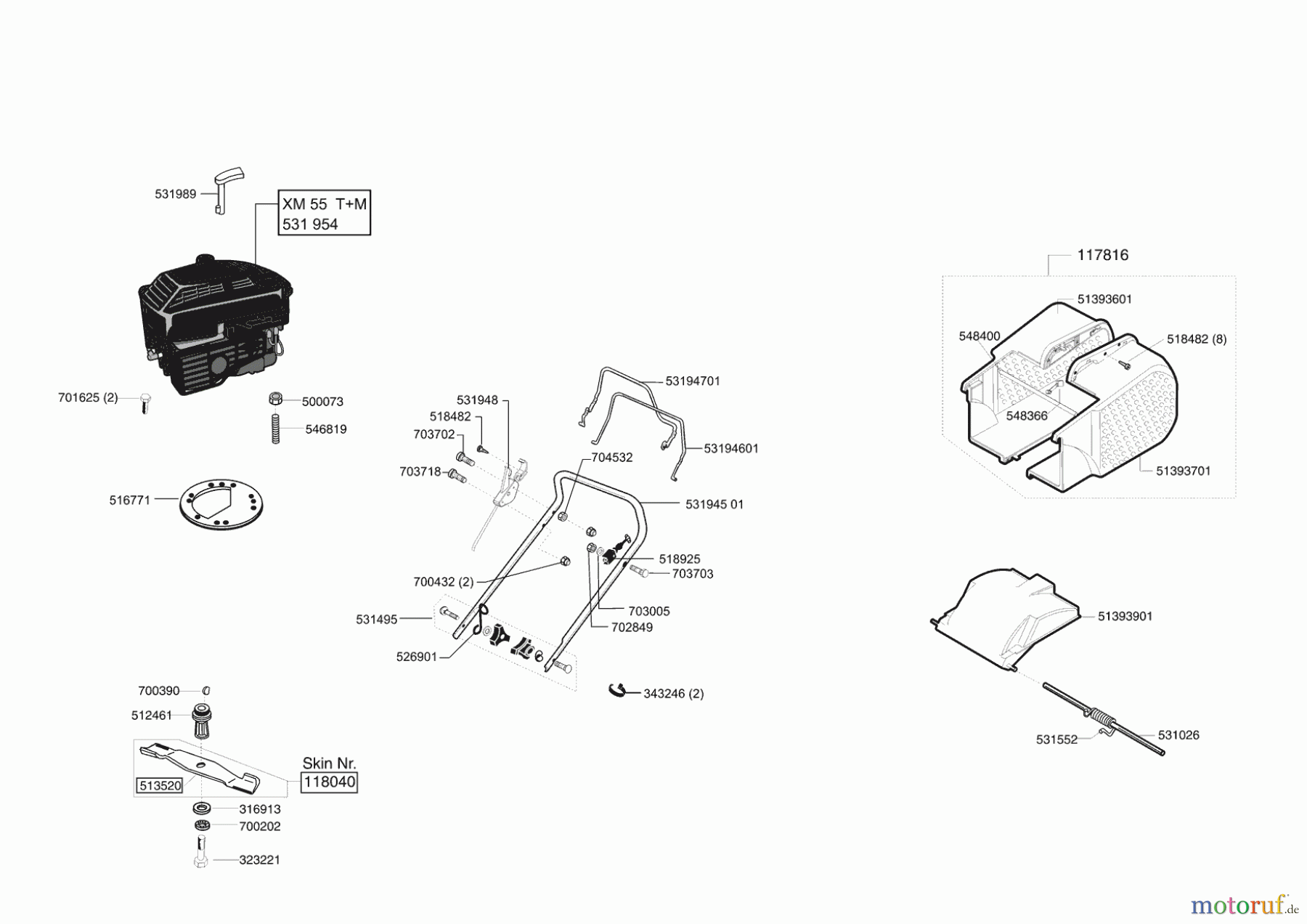 AL-KO Gartentechnik Benzinrasenmäher CLASSIC 46 BRA ab 11/2003 Seite 1