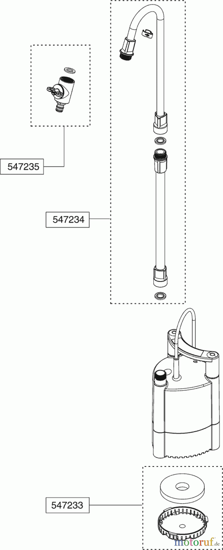 Dehner Wassertechnik Tauchpumpen Gute Wahl RP 2500 Seite 1