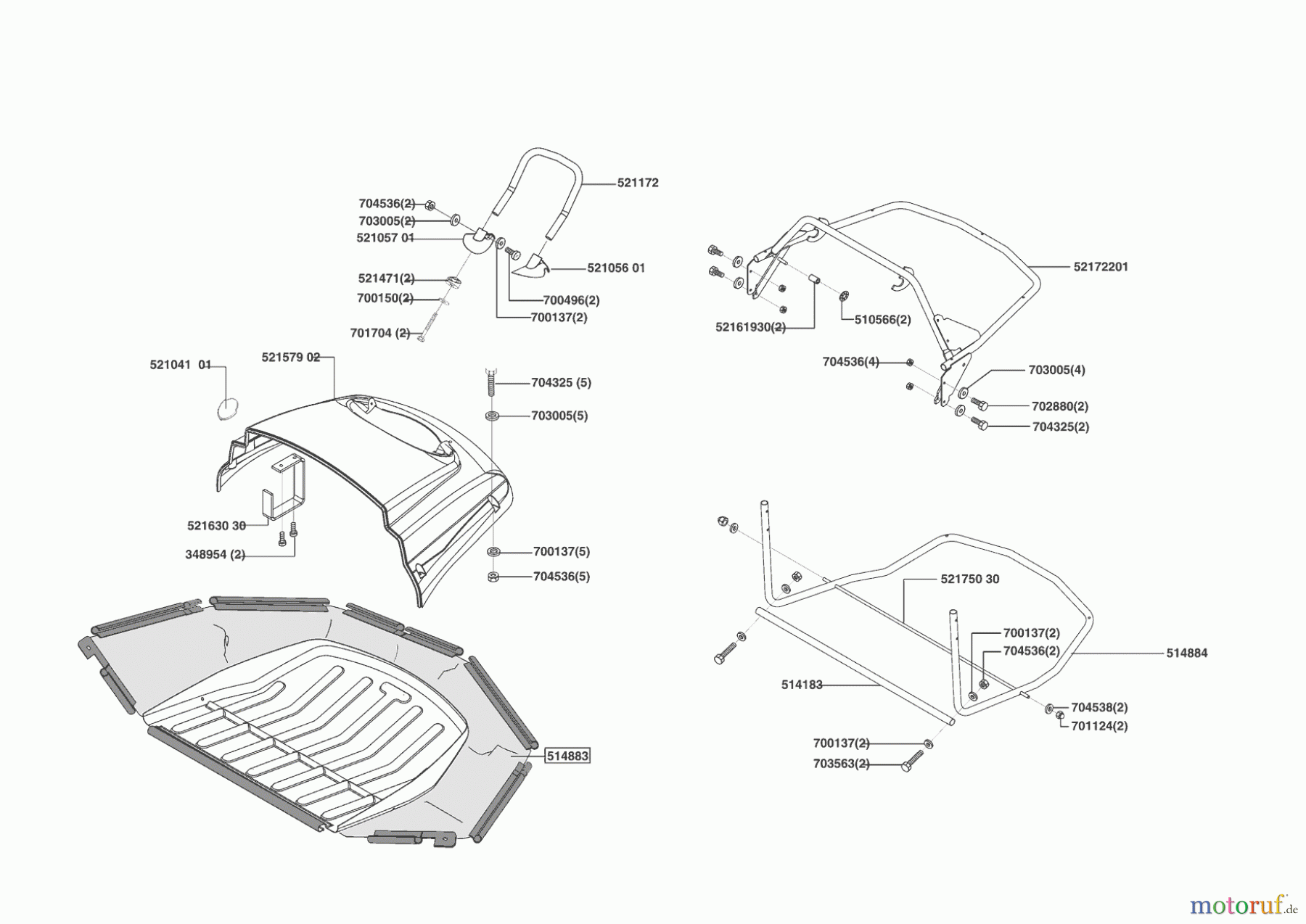 Concord Gartentechnik Rasentraktor T20-102 HDE 04/2004 - 09/2007 Seite 7