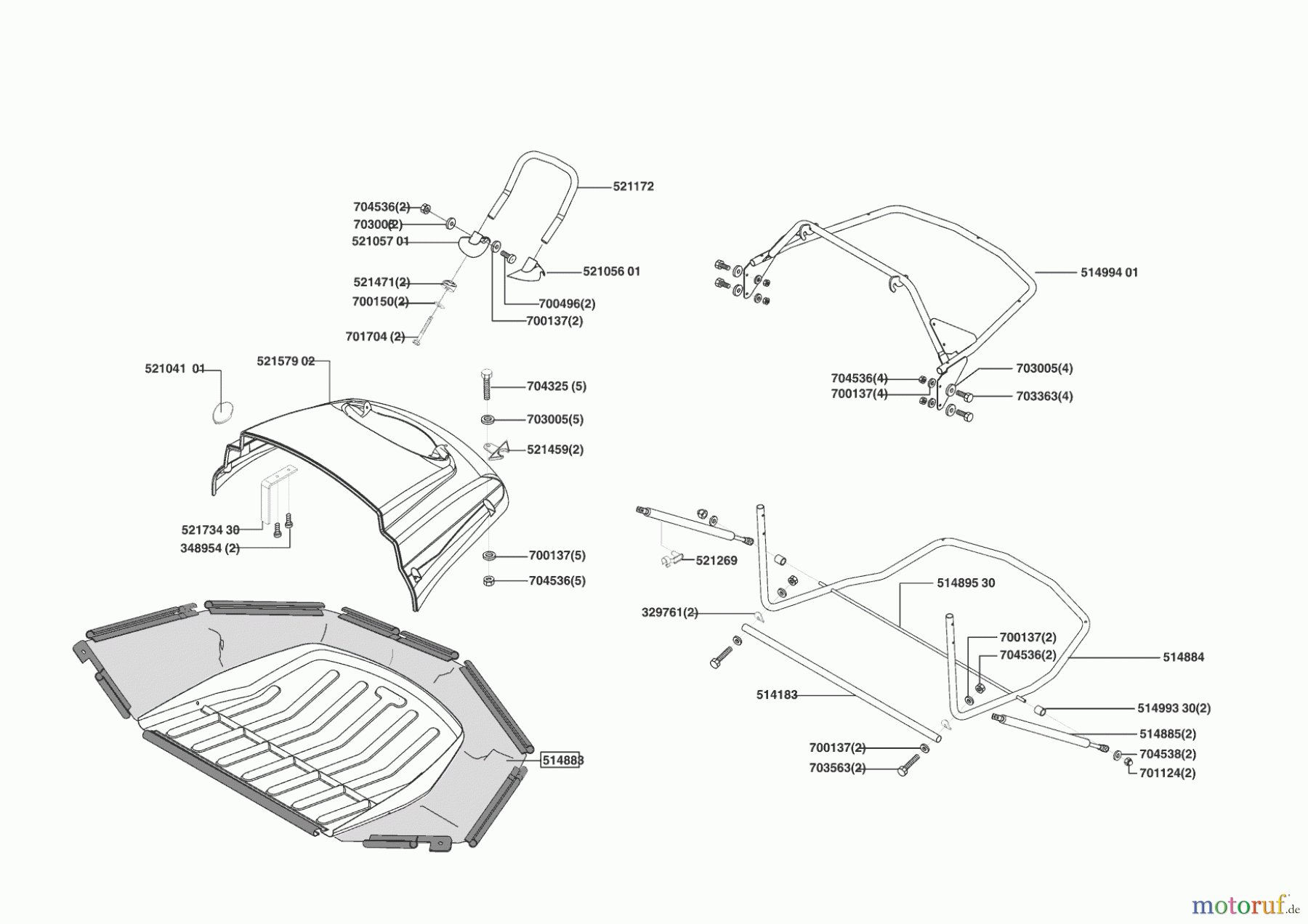 Concord Gartentechnik Rasentraktor T20-102 HD ab 06/2004 Seite 7