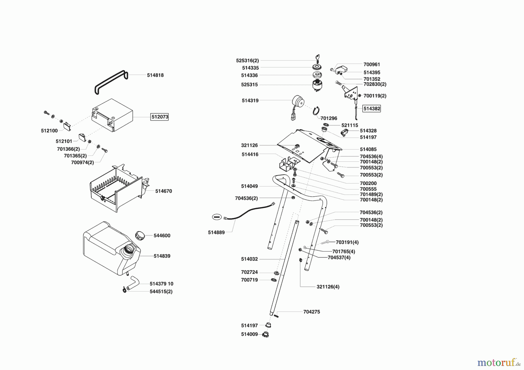 Concord Gartentechnik Rasentraktor T15-102 HD MASPORT Seite 6