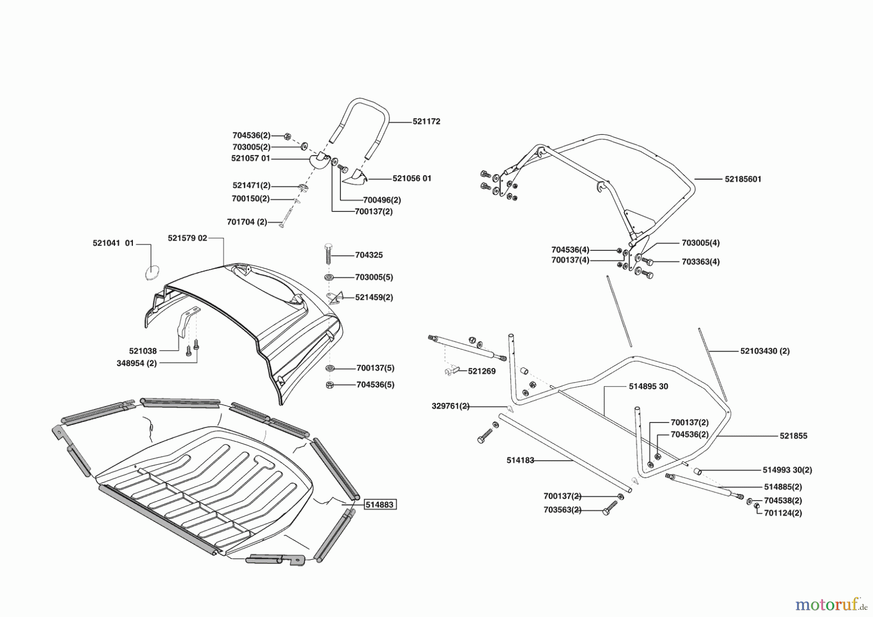 Concord Gartentechnik Rasentraktor T15-102 HD MASPORT Seite 7