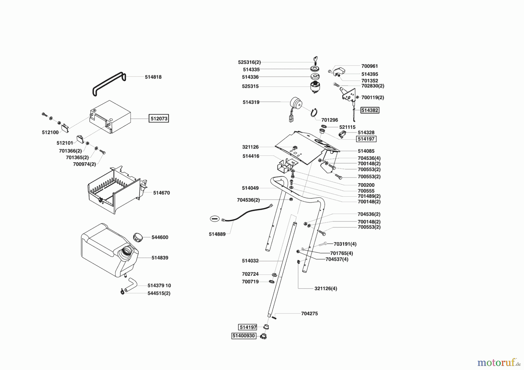 Concord Gartentechnik Rasentraktor T15-102 10/2004 - 01/2006 Seite 6