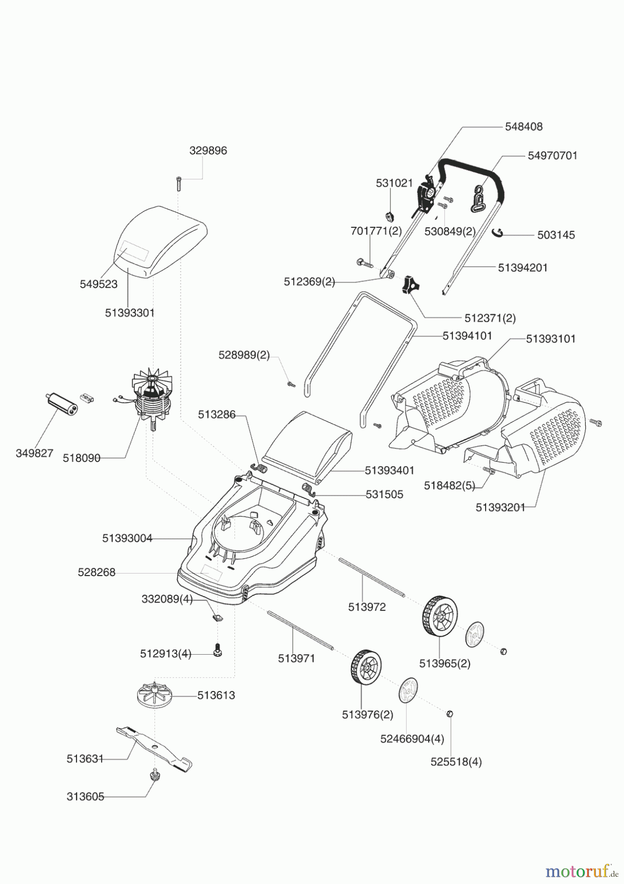 AL-KO Gartentechnik Elektrorasenmäher 40 E 11/2004 Seite 1