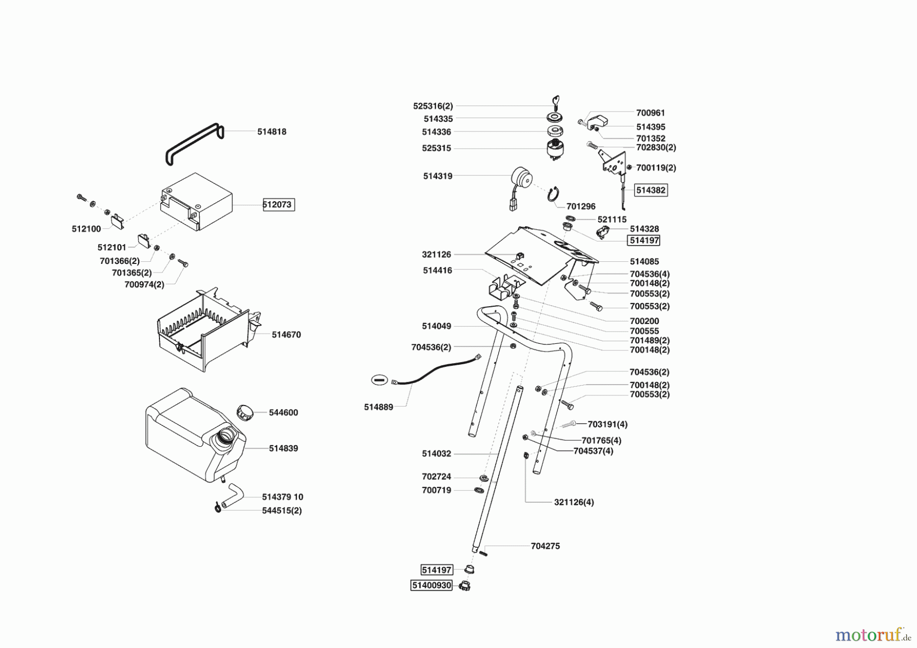 Concord Gartentechnik Rasentraktor T15-102 HD Masport 12/2004 - 09/2005 Seite 6